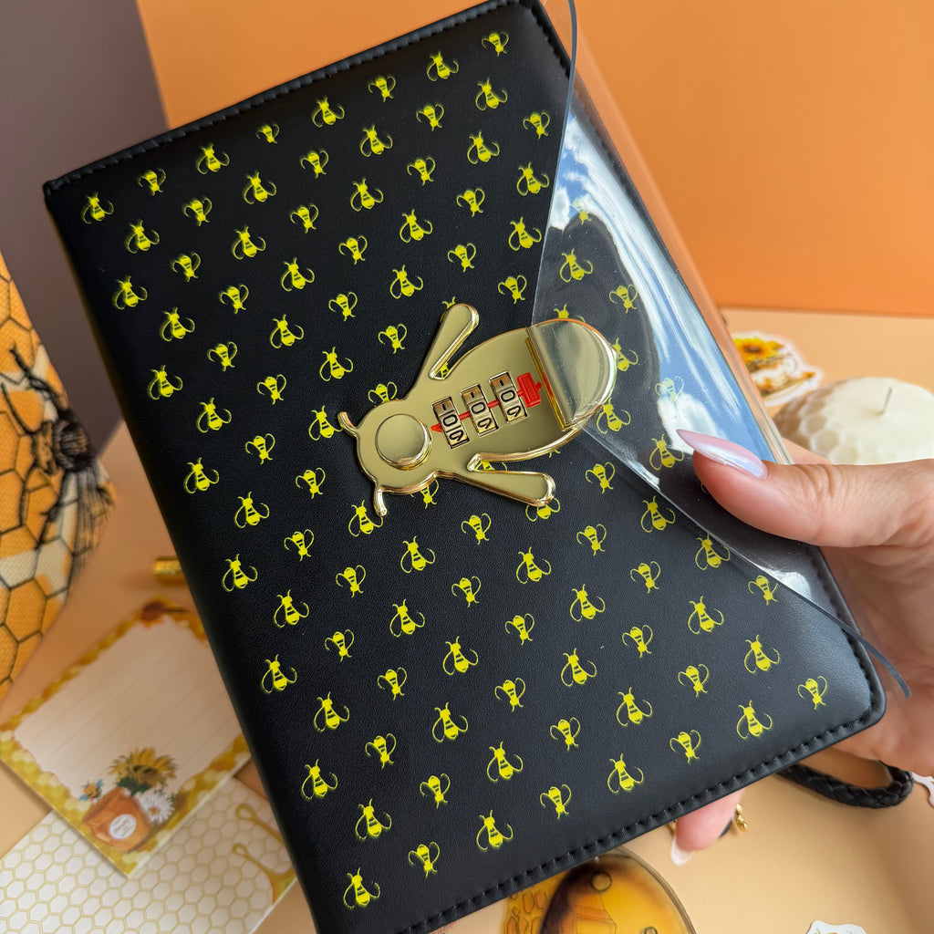 BEE QUEEN GIFT SET | HONEY NOIR STATIONERY BUNDLE | PREMIUM GIFT SET FOR HER