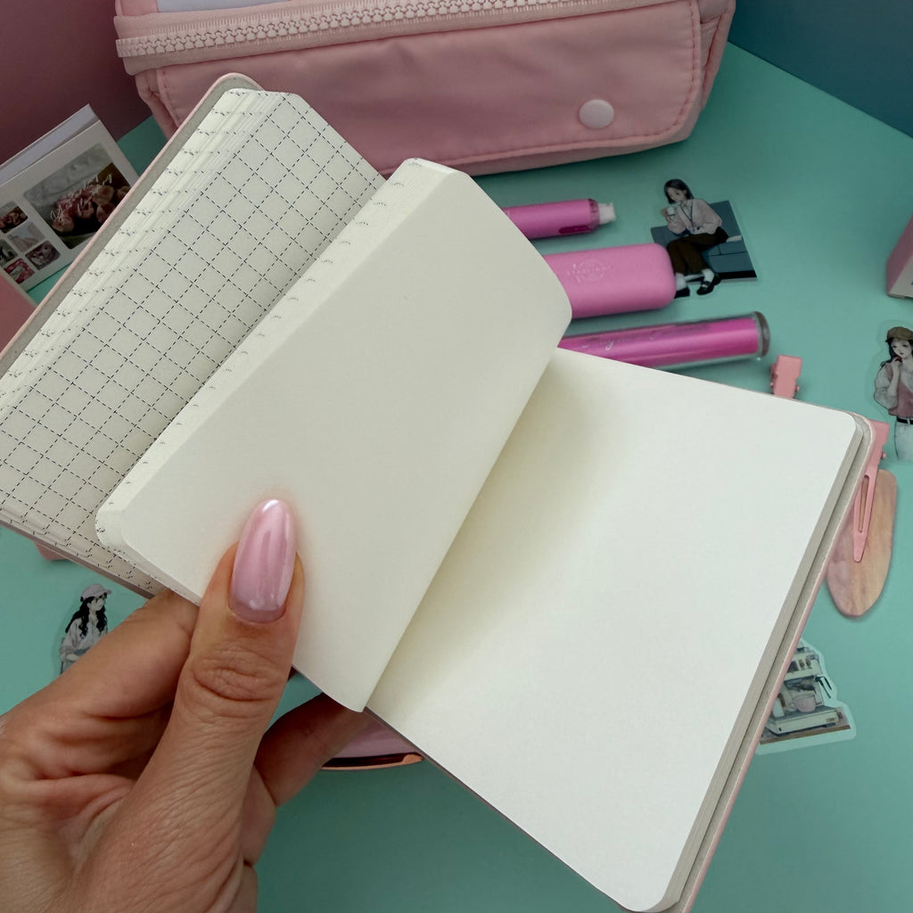 PINK ZIP & GO STATIONERY SET | ALL-IN-ONE PENCIL POUCH BUNDLE | CUTE PINK SCHOOL SUPPLY KIT