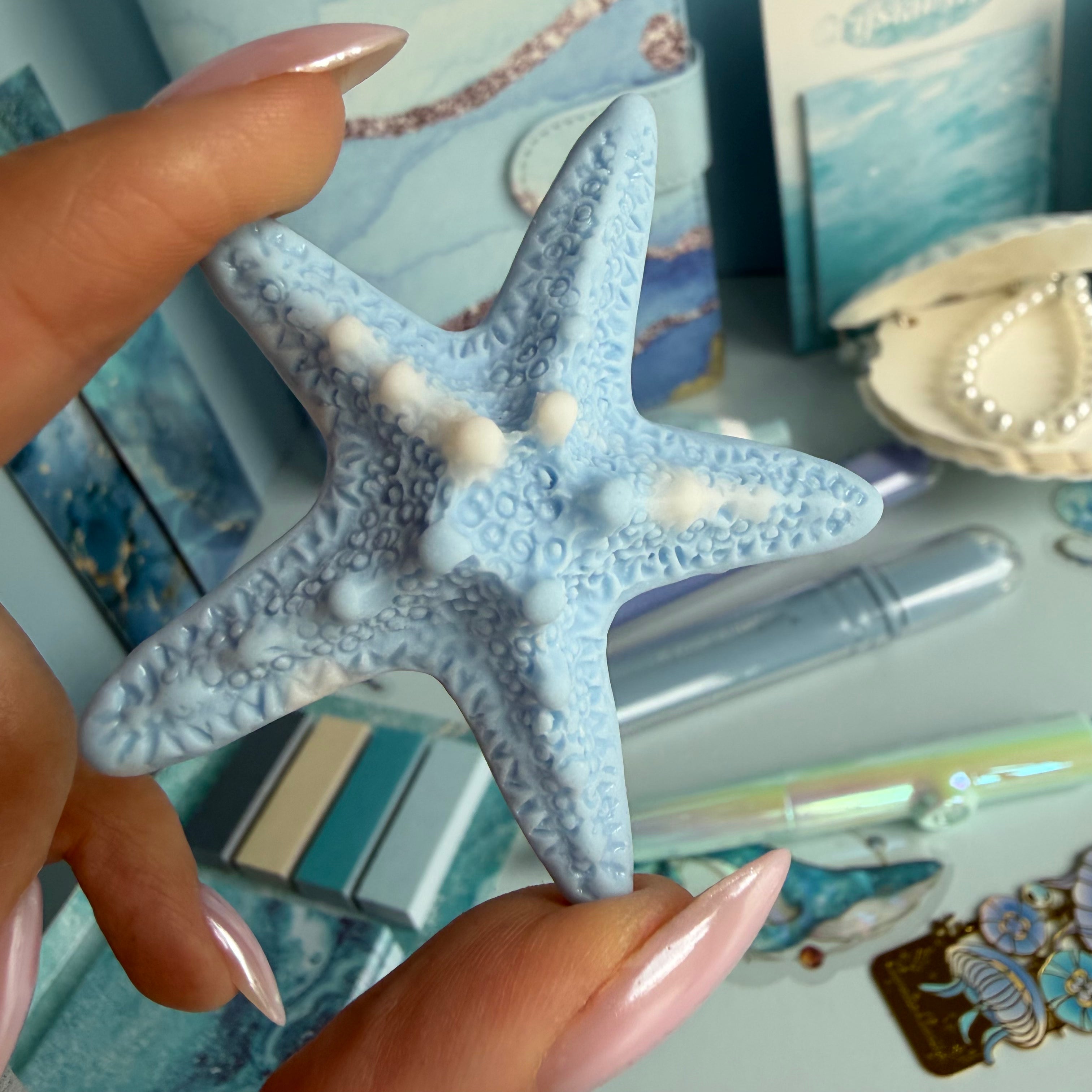 MYSTERIES OF THE OCEAN DEPTH | OCEAN STATIONERY GIFT BUNDLE | BLUE AESTHETIC STATIONERY SET