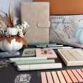 AUTUMN IN SAGE | COZY FALL GIFT FOR HER | STATIONERY BUNDLE