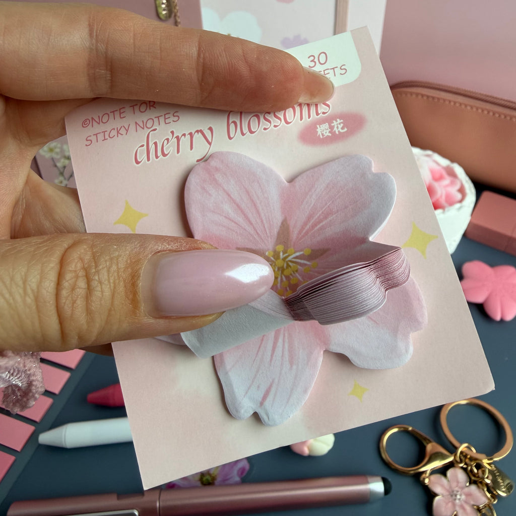 SAKURA BLOOM GIFT SET / CHERRY BLOSSOM STATIONERY BUNDLE / PINK FLORAL DESK SET