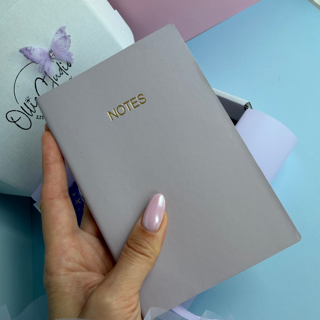 ESSENTIAL STATIONERY SET – LAVENDER ASH | STATIONERY GIFT SET FOR HER | SOFT BOOKISH DESK ESSENTIALS
