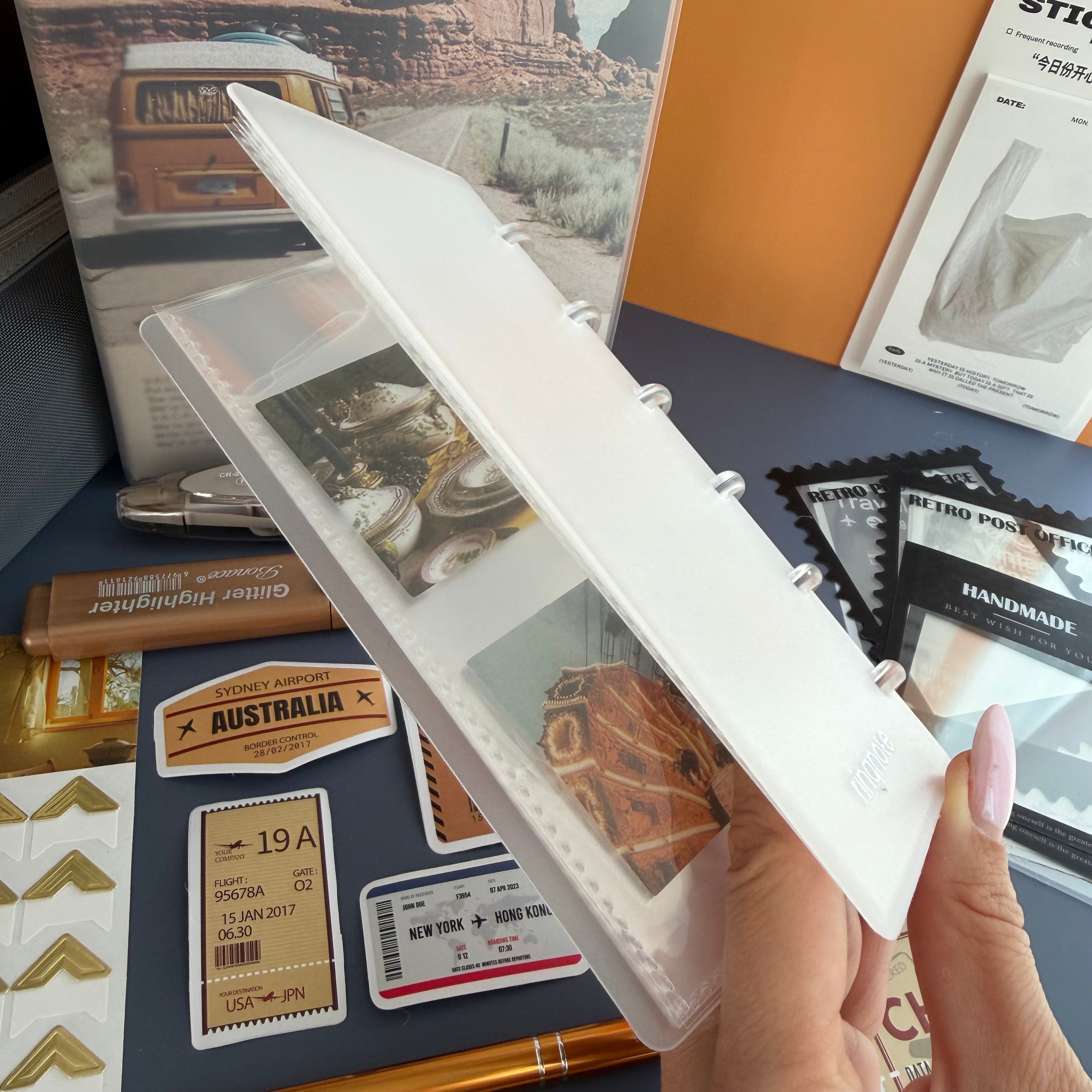 DESERT ROUTE STATIONERY SET | ROAD TRIP MEMORIES | TRAVEL JOURNAL BUNDLE