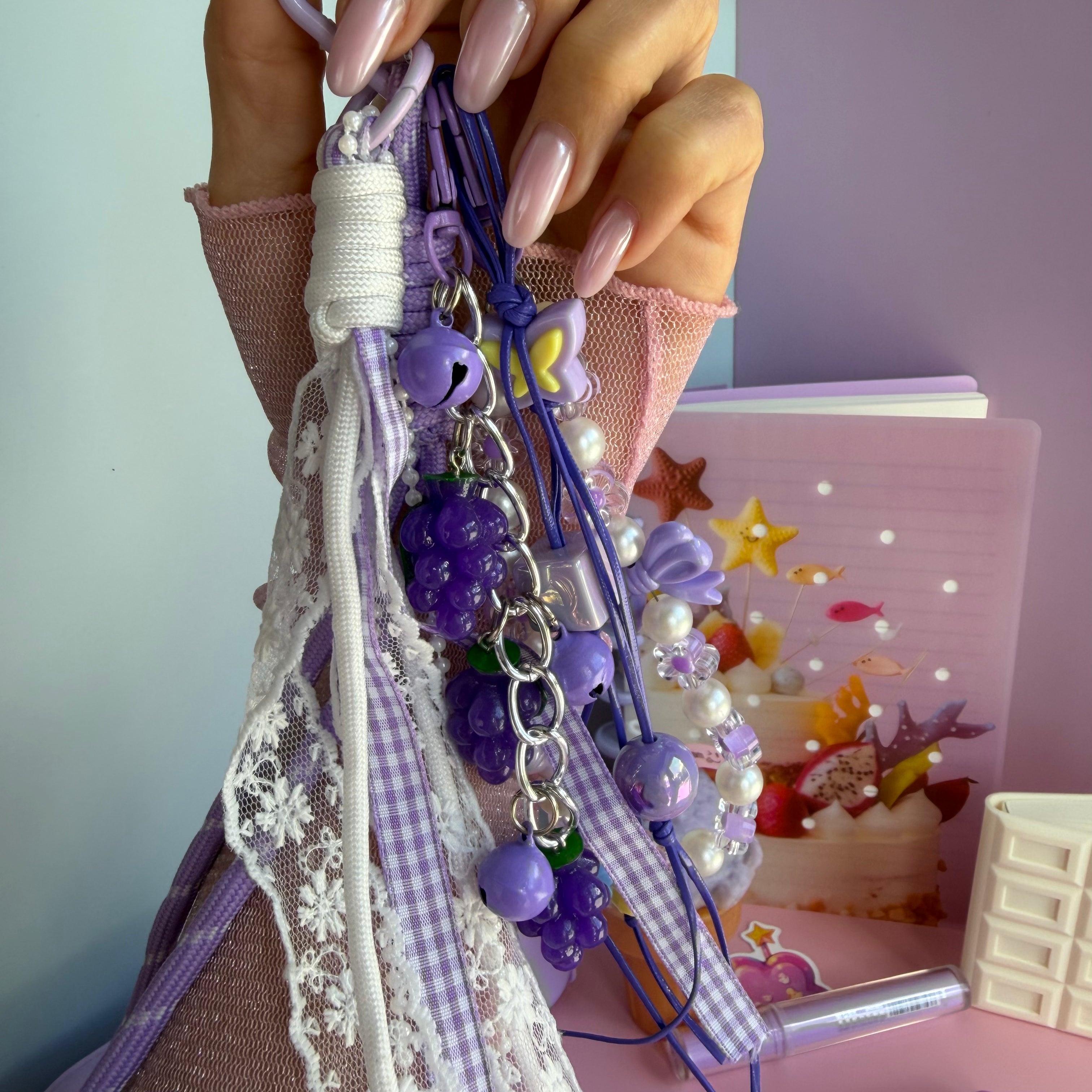 PURPLE CANDY POP GIFT SET | SWEET STATIONERY BUNDLE | DESSERT THEMED GIFT SET