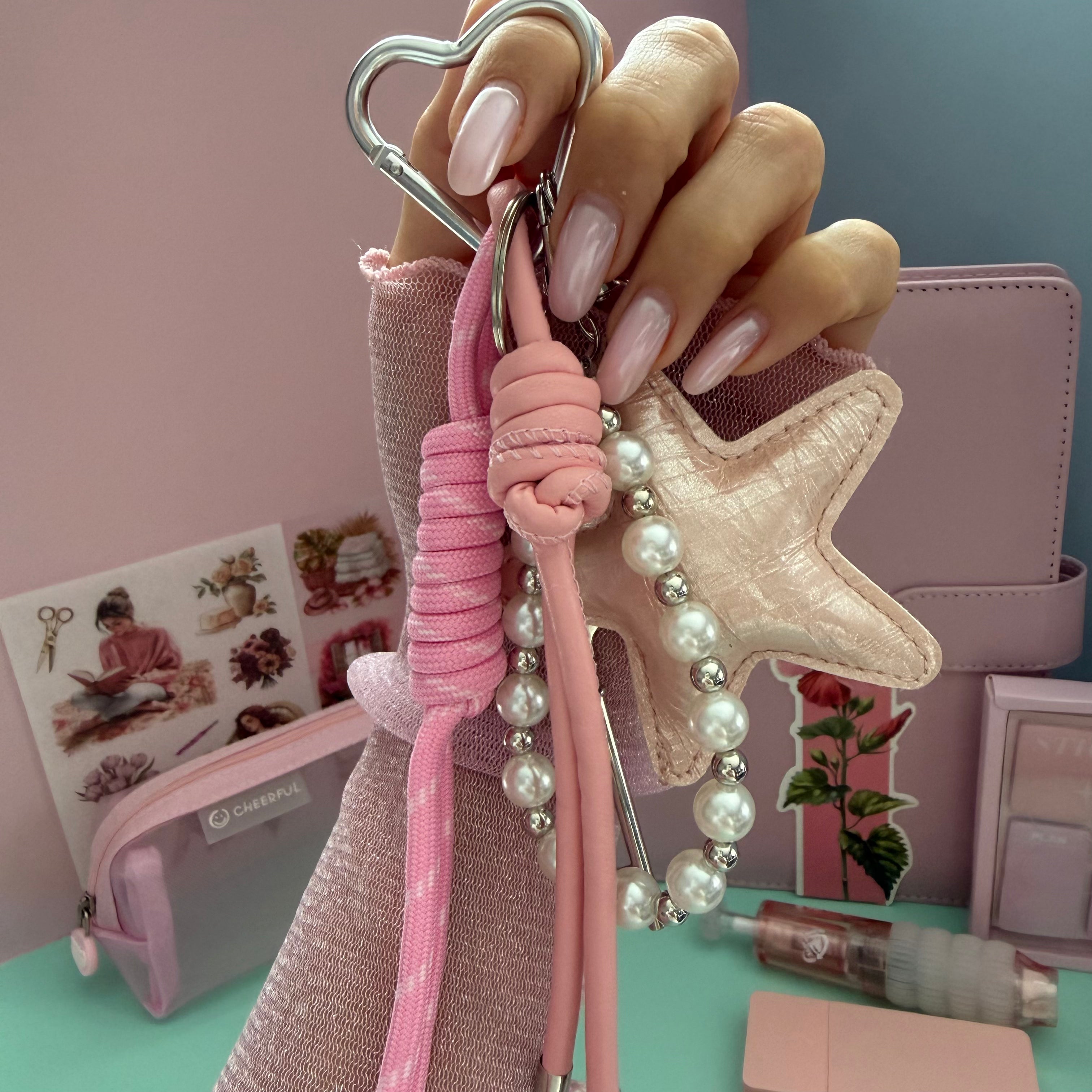 PREMIUM STATIONARY SET - CANDY PINK | STATIONERY GIFT SET FOR HER | PLAYFUL BOOKISH DESK FAVORITES