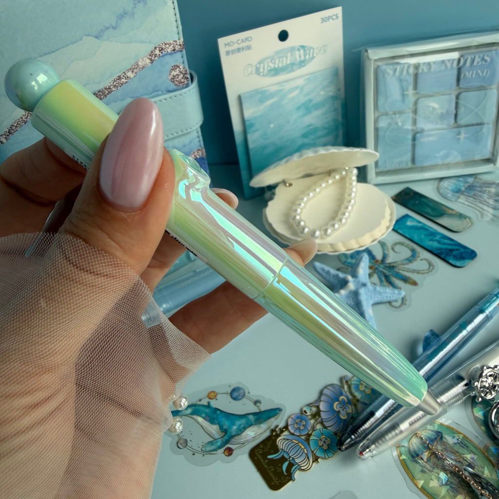 MYSTERIES OF THE OCEAN DEPTH | OCEAN STATIONERY GIFT BUNDLE | BLUE AESTHETIC STATIONERY SET