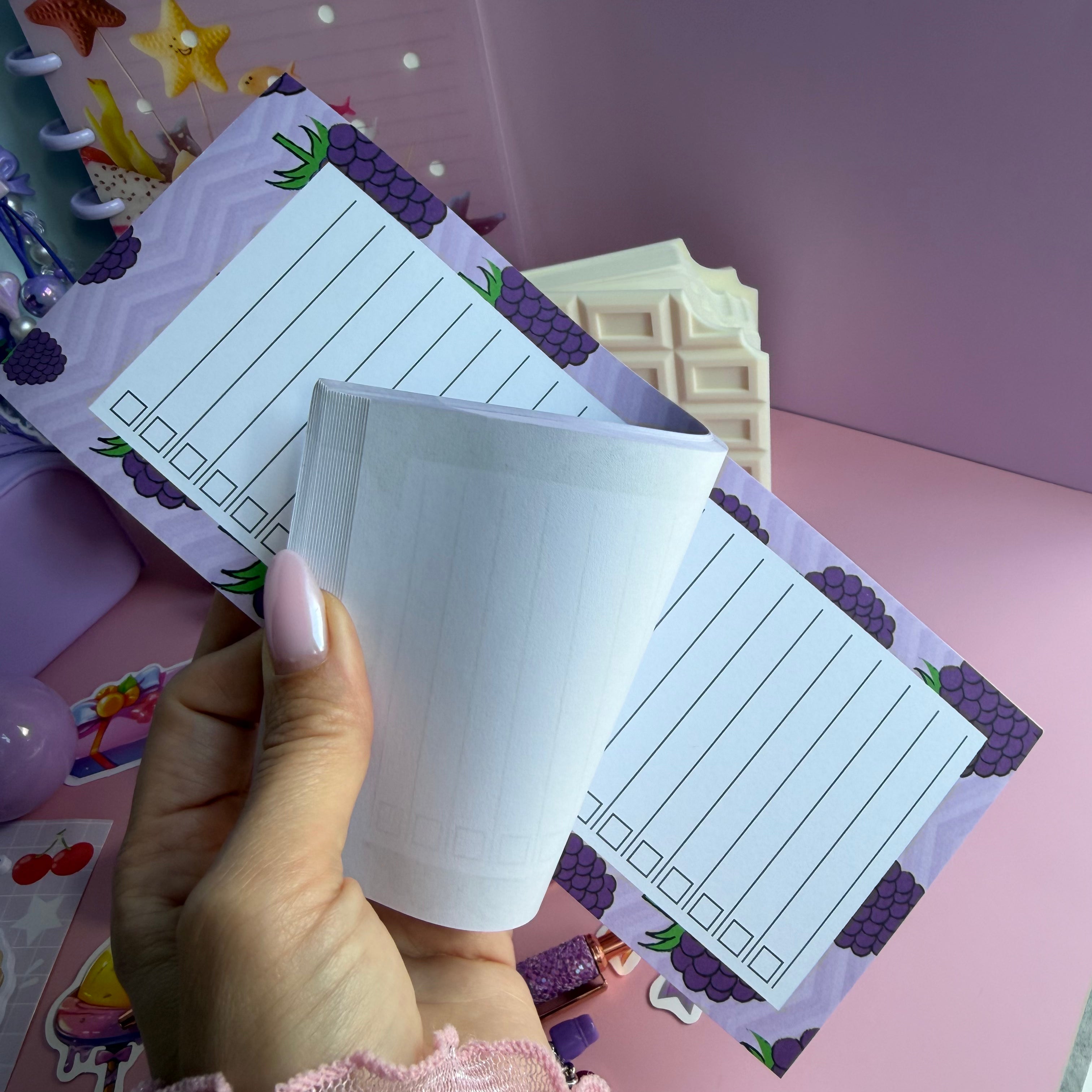 PURPLE CANDY POP GIFT SET | SWEET STATIONERY BUNDLE | DESSERT THEMED GIFT SET