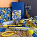 AMALFI LEMON STATIONERY GIFT SET | LEMON COAST GIFT SET FOR HER | ITALIAN SUMMER STATIONERY SET