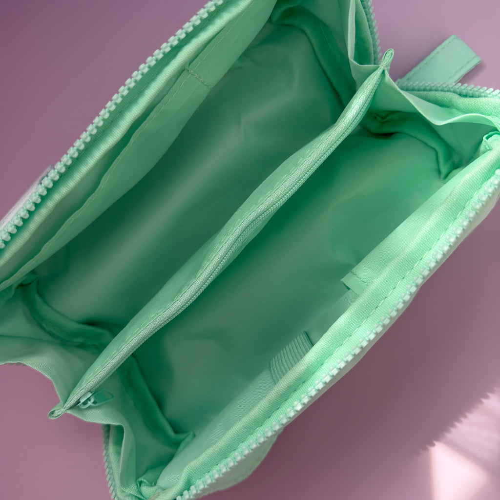 MINT ZIP & GO STATIONERY SET | ALL-IN-ONE PENCIL POUCH BUNDLE | CUTE MINT SCHOOL SUPPLY KIT