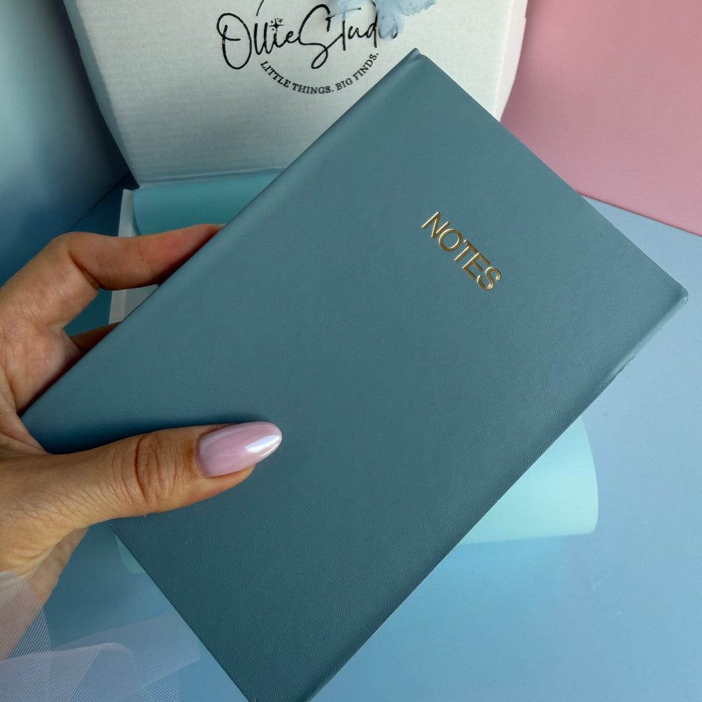 ESSENTIAL STATIONERY SET - BLUE HAZE | STATIONERY GIFT SET FOR HER | COOL & AIRY DESK ESSENTIALS