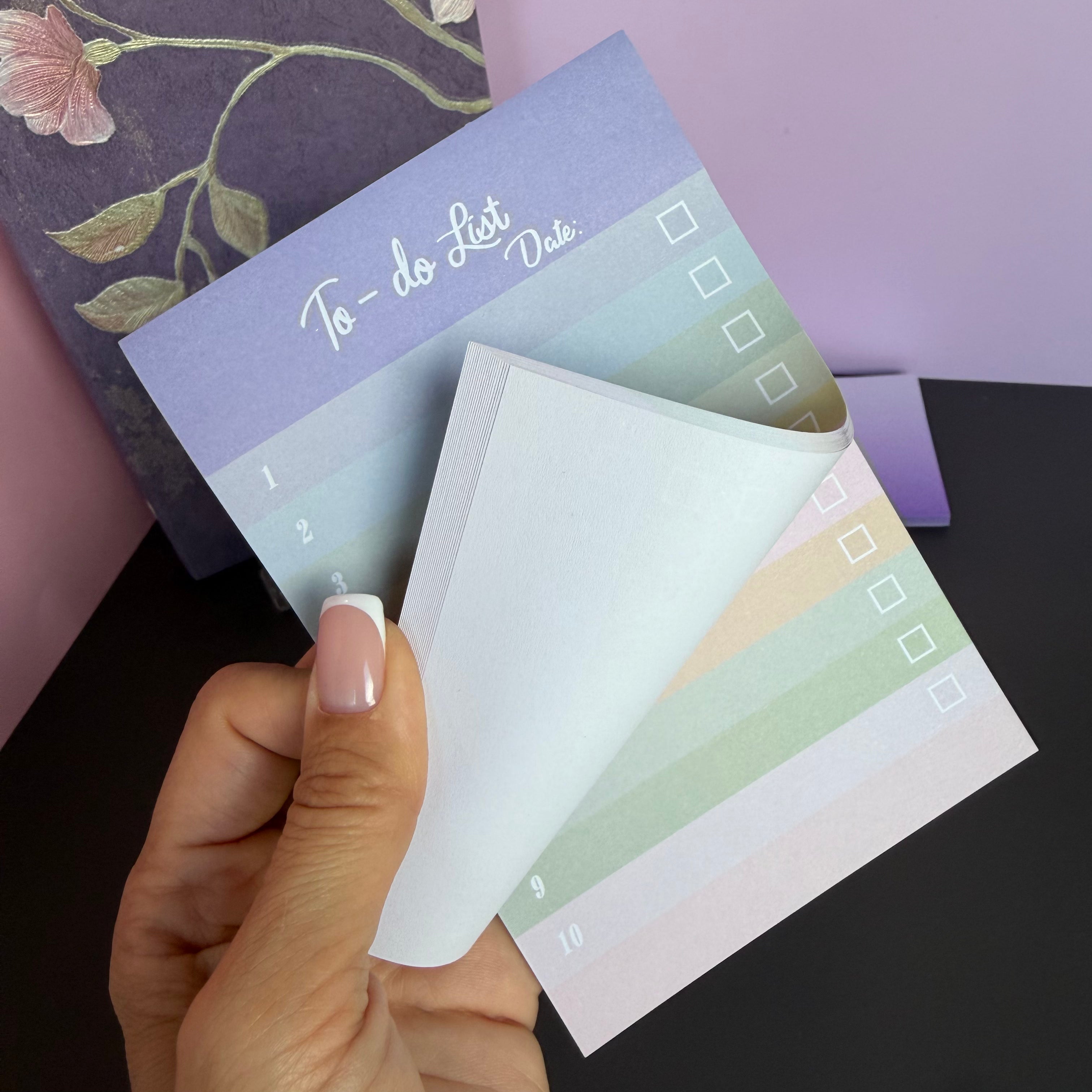 LAVENDER BLOSSOM MINI STATIONERY SET / FLORAL JOURNAL GIFT SET / DESK ESSENTIALS BUNDLE (Copy)