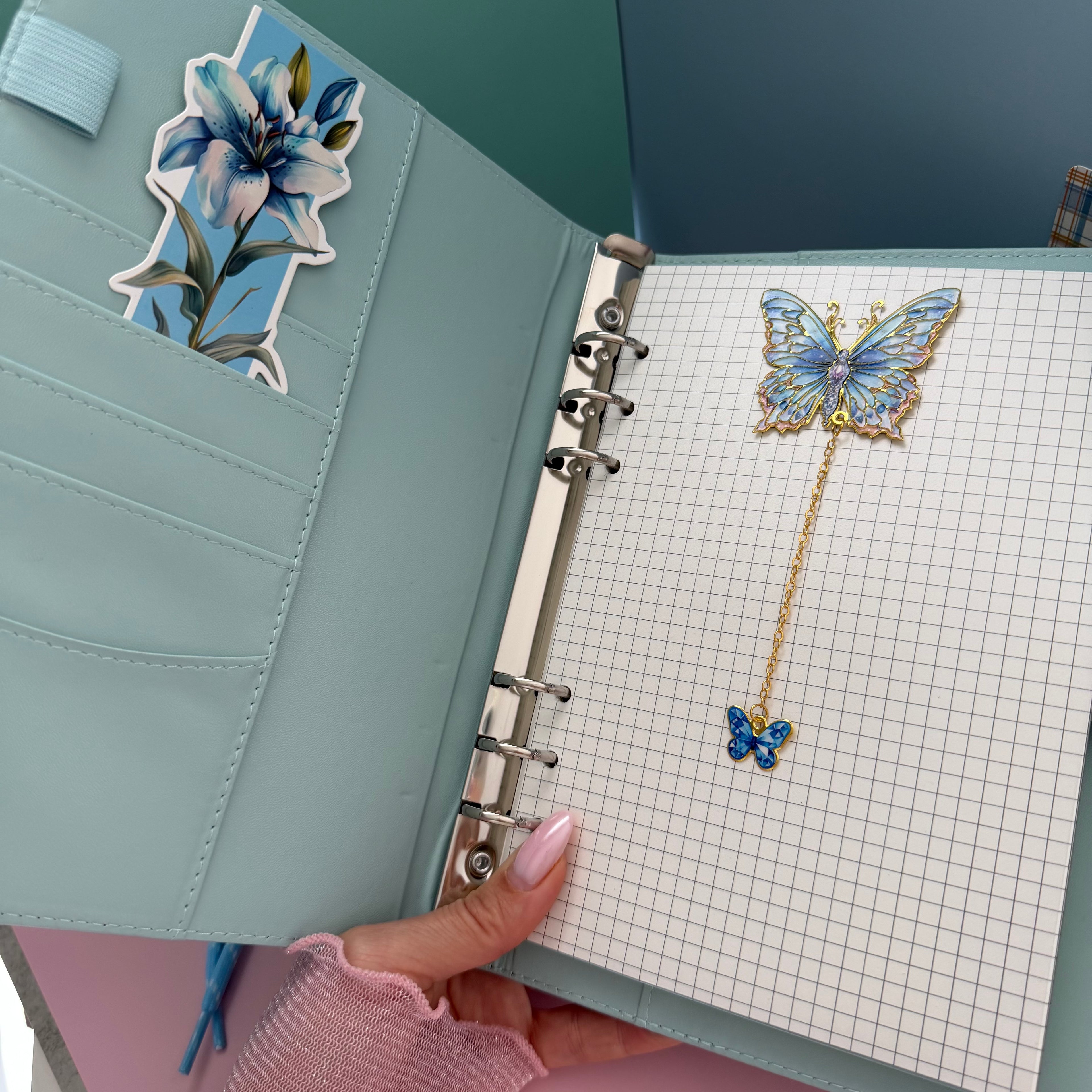PREMIUM STATIONARY SET - BLUE REVERIE | STATIONERY GIFT SET FOR HER | DREAMY BOOKISH DESK ESSENTIALS