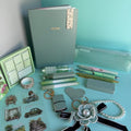 SIGNATURE STATIONARY SET - GREEN LUSH | STATIONERY GIFT SET FOR HER | AESTHETIC STATIONERY FOR JOURNALING & PLANNING