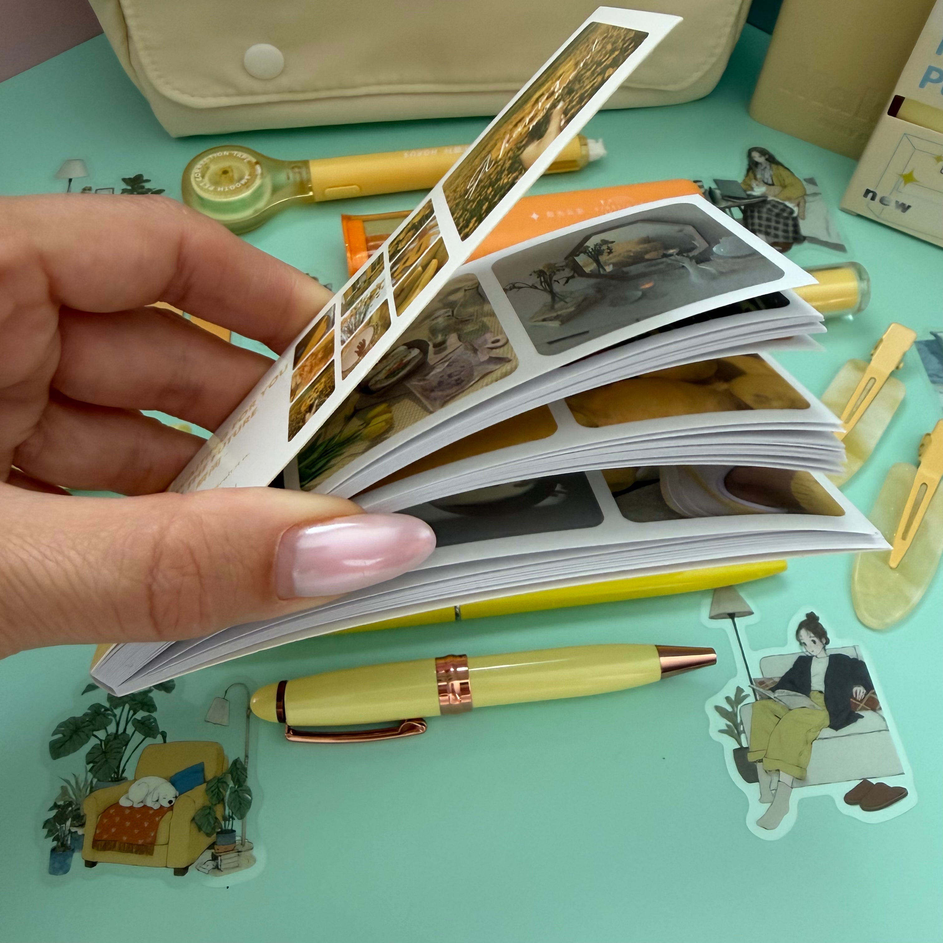YELLOW ZIP & GO STATIONERY SET | ALL-IN-ONE PENCIL POUCH BUNDLE | CUTE YELLOW SCHOOL SUPPLY KIT