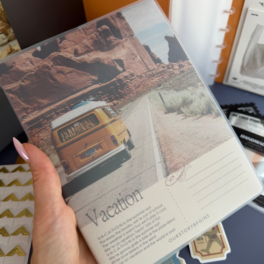 DESERT ROUTE STATIONERY SET | ROAD TRIP MEMORIES | TRAVEL JOURNAL BUNDLE