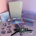 SIGNATURE STATIONARY SET - LAVENDER MUSE | STATIONERY GIFT SET FOR HER | AESTHETIC DESK & JOURNALING ESSENTIALS