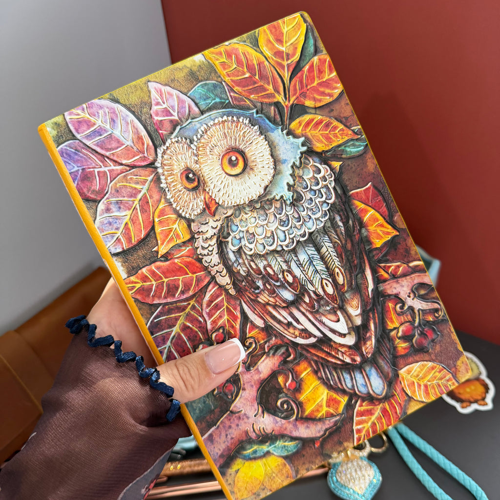 THE OWL’S TALE | Owl Stationery & Mug Gift Set | Fall Gift for Her