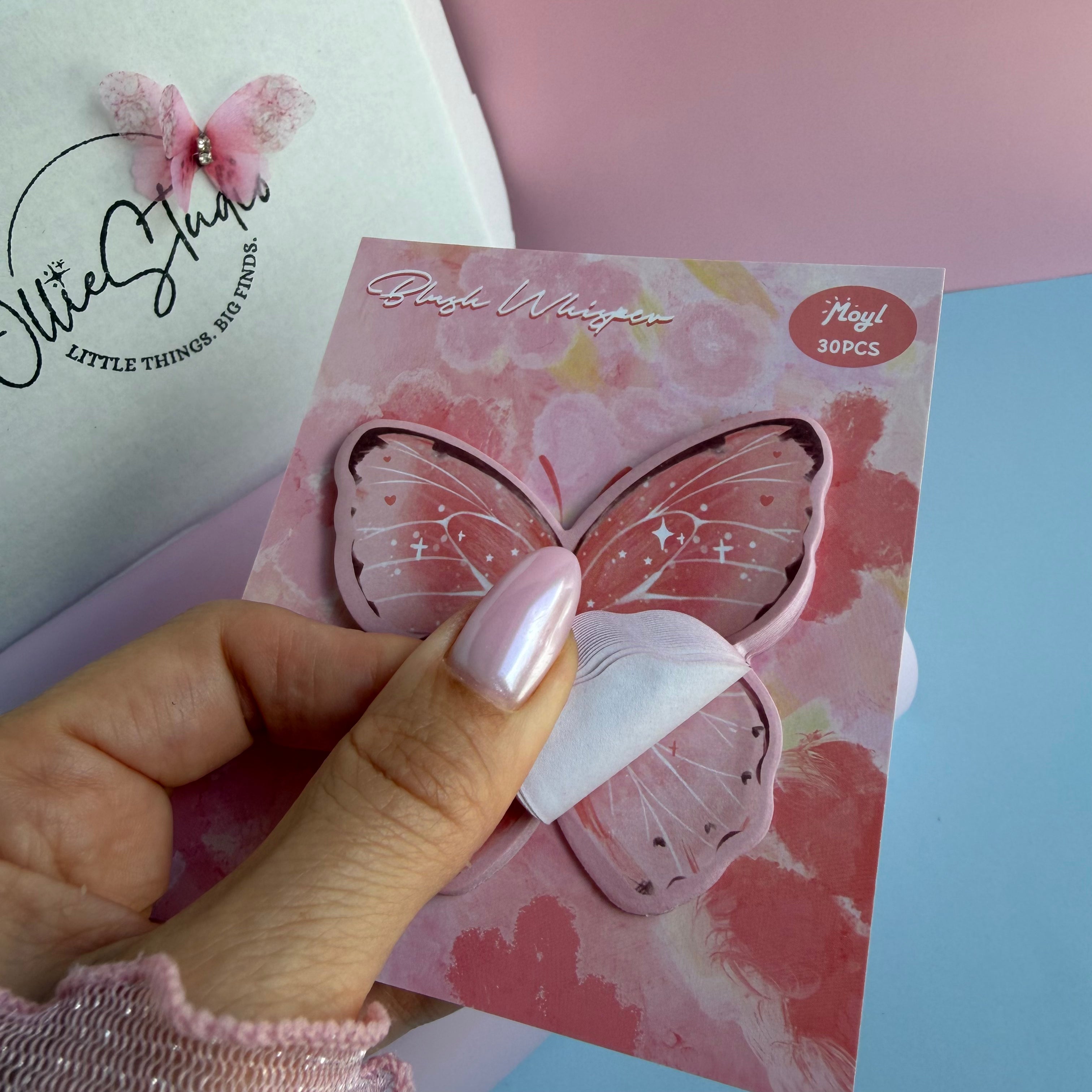 ESSENTIAL STATIONERY SET – PINK POWDER | STATIONERY GIFT SET FOR HER | DELICATE EVERYDAY DESK FAVORITES