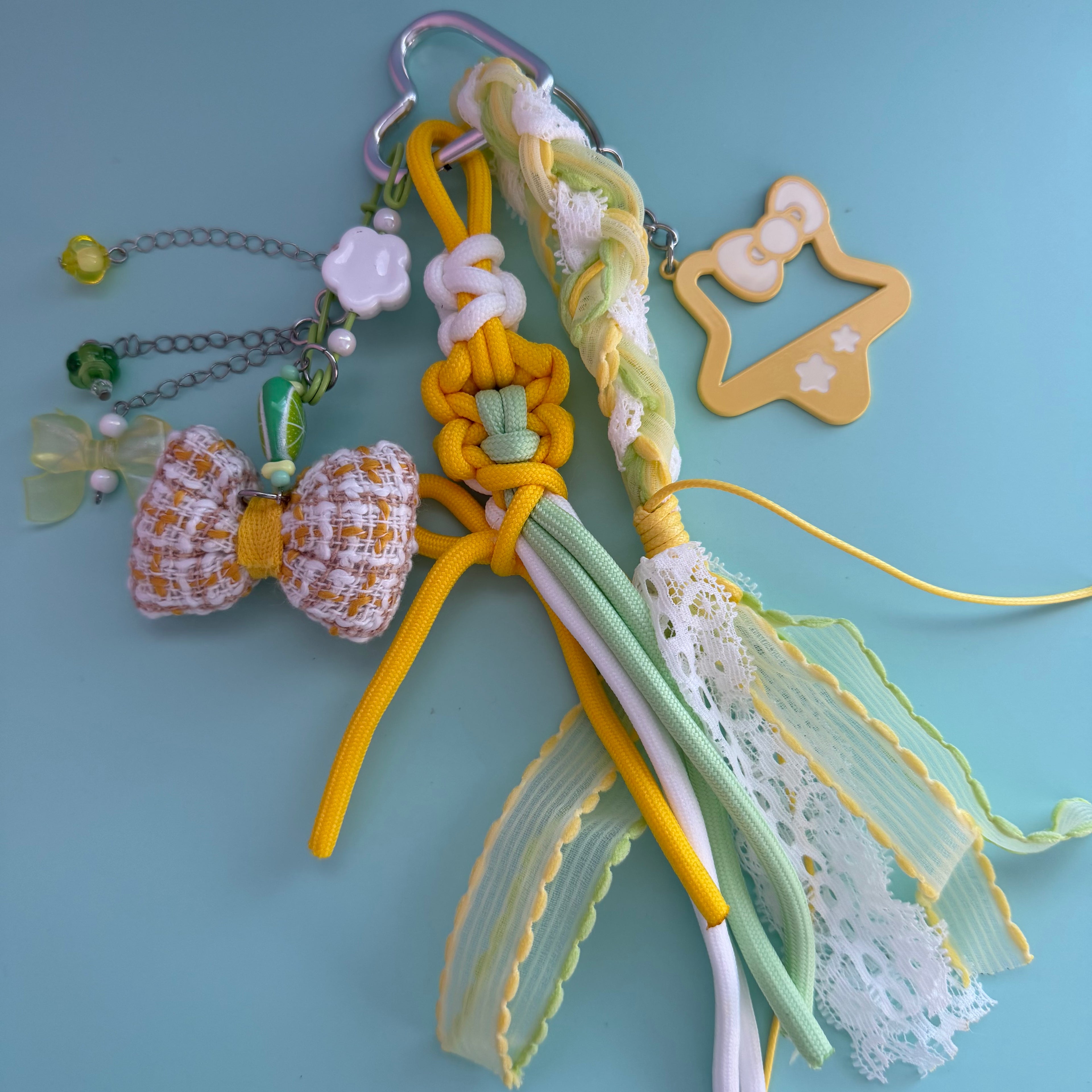 YELLOW STAR KEYCHAIN | BAG CHARM