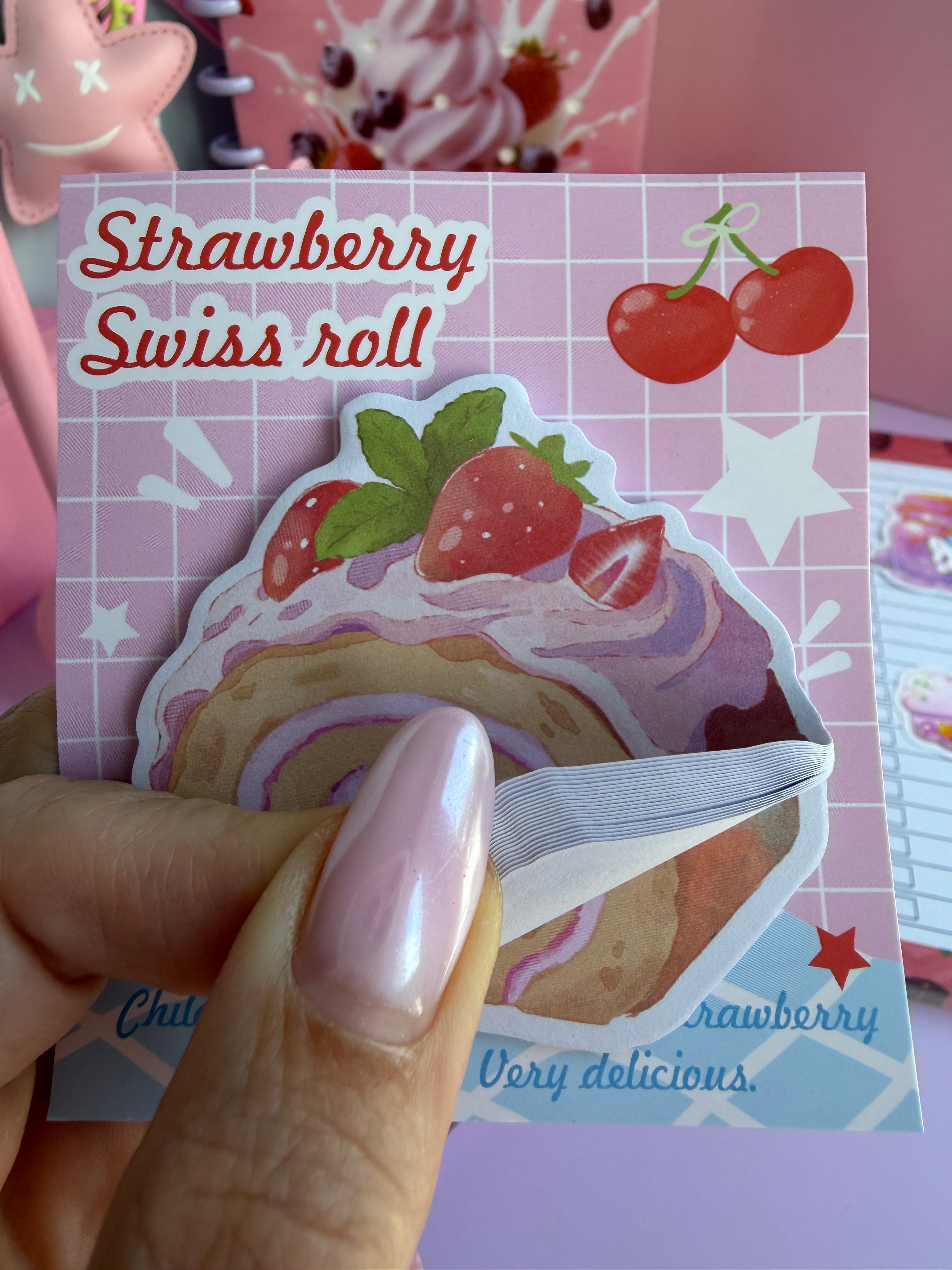 PINK CANDY POP GIFT SET | ICE CREAM STATIONERY BUNDLE | DESSERT THEMED GIFT SET