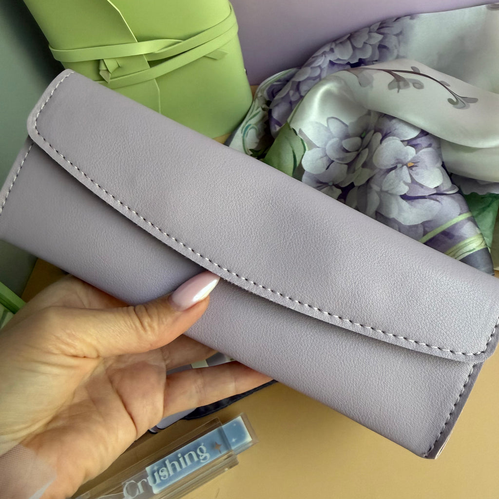 LAVENDER MATCHA GIFT SET | LAVENDER GREEN STATIONERY BUNDLE | SOFT FLORAL JOURNAL SET FOR HER