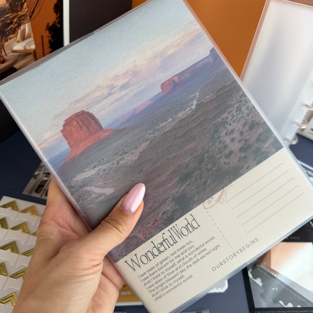 WESTERN SUNSET STATIONERY SET | ROAD TRIP MEMORIES | TRAVEL JOURNAL BUNDLE