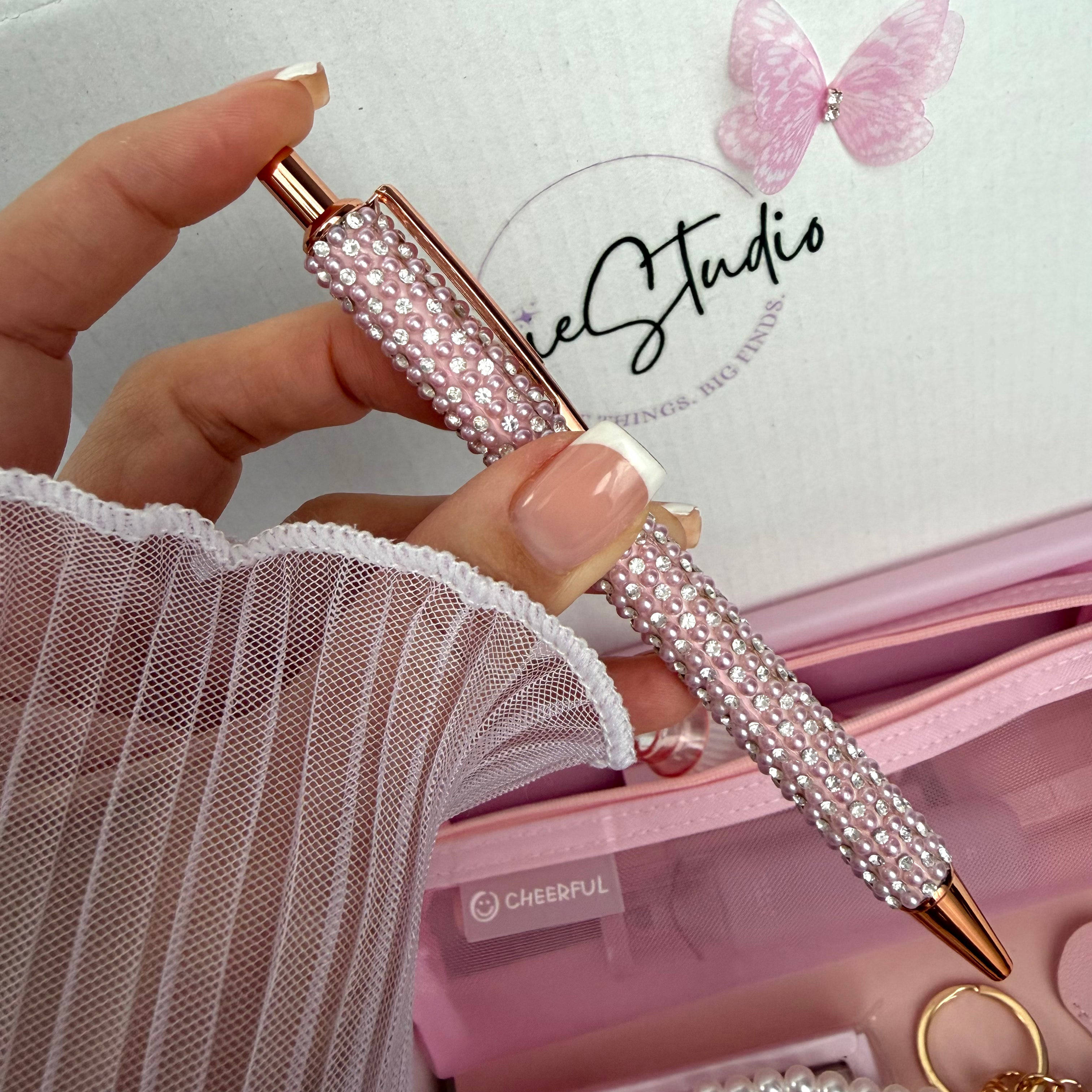 SIGNATURE STATIONERY SET - PINK BLOOM |STATIONERY GIFT SET FOR HER | AESTHETIC & BOOKISH DESK ESSENTIALS