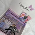 SIGNATURE STATIONARY SET - LAVENDER MUSE | STATIONERY GIFT SET FOR HER | AESTHETIC DESK & JOURNALING ESSENTIALS