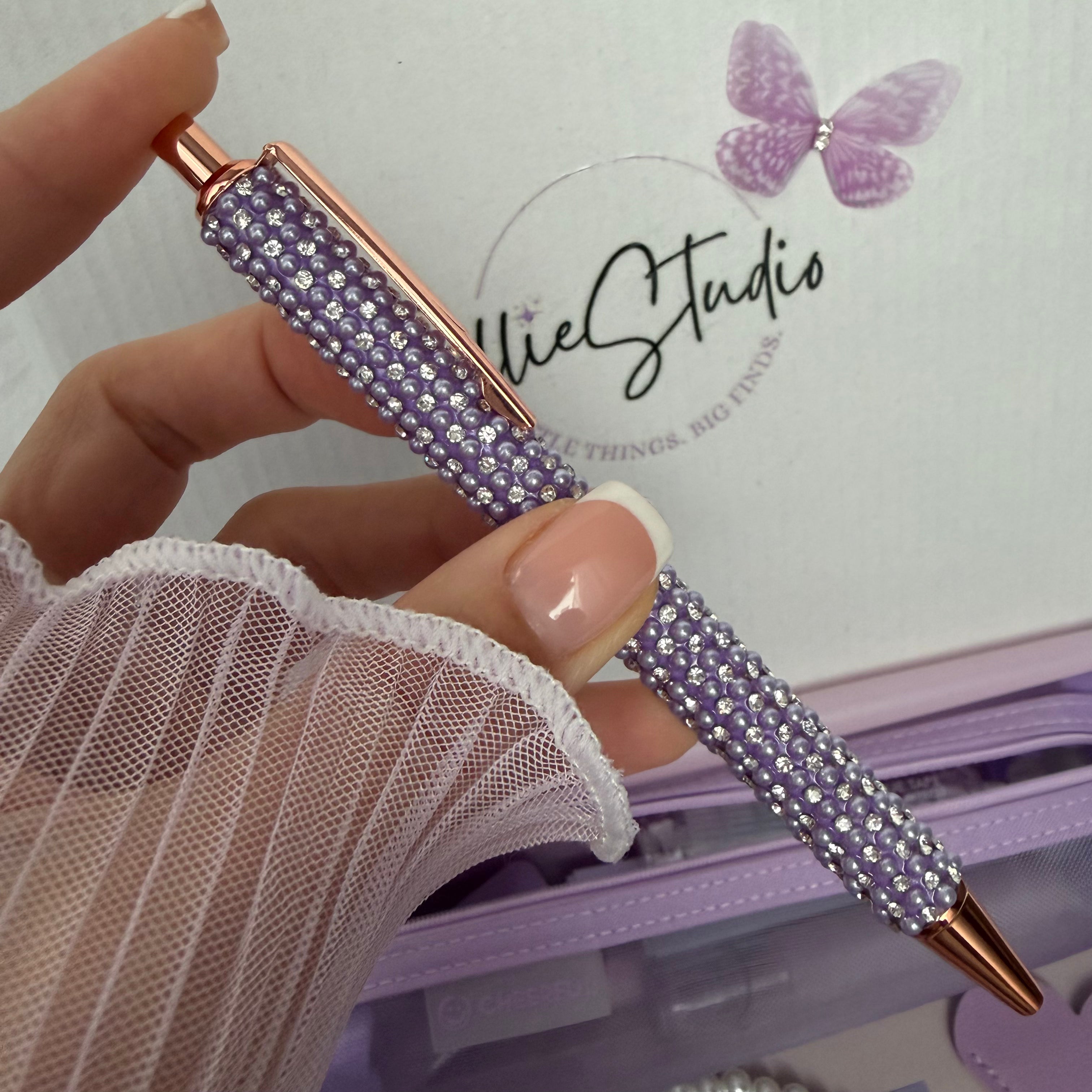 SIGNATURE STATIONARY SET - LAVENDER MUSE | STATIONERY GIFT SET FOR HER | AESTHETIC DESK & JOURNALING ESSENTIALS