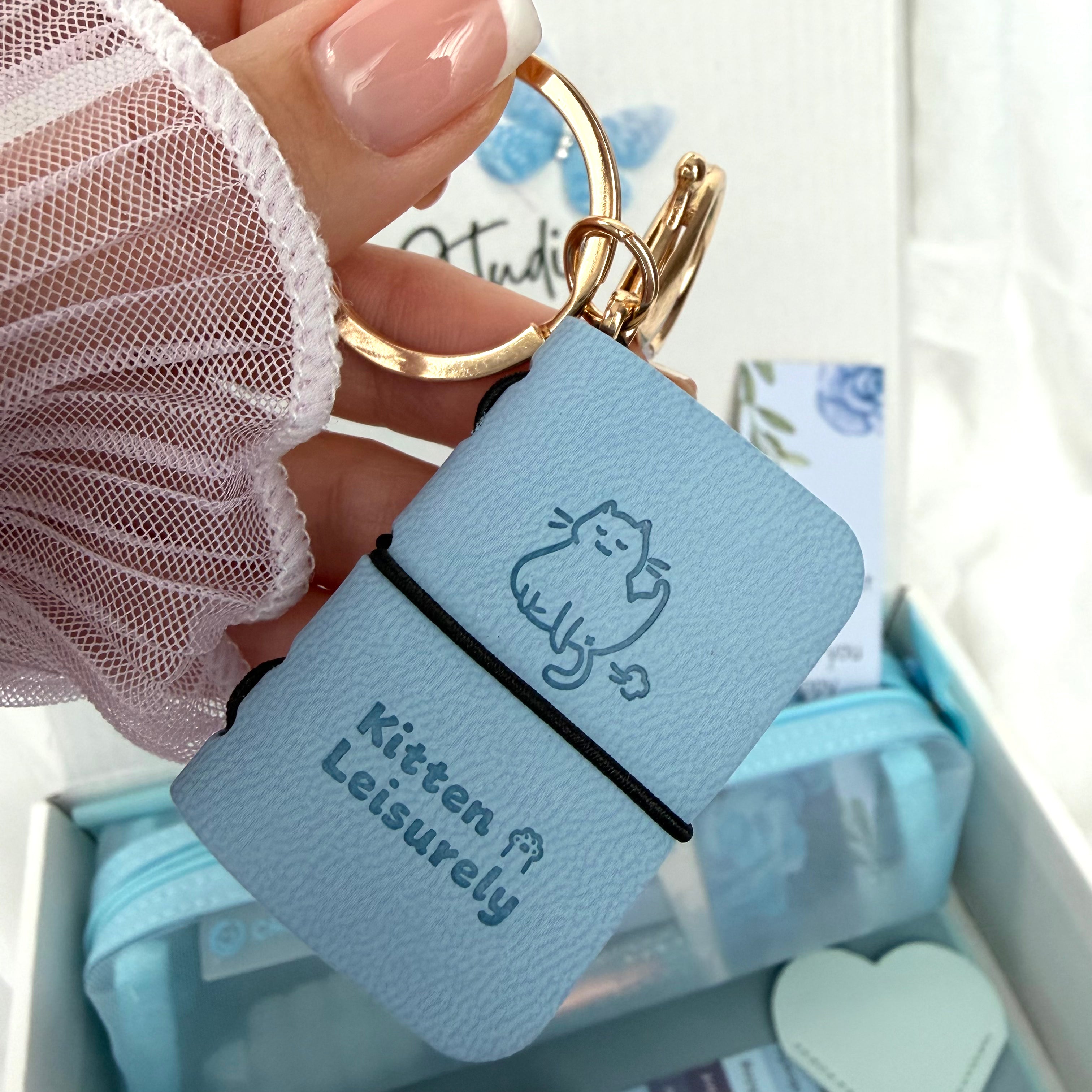 SIGNATURE STATIONERY SET - BLUE MIST | STATIONERY GIFT SET FOR HER | AESTHETIC & BOOKISH DESK ESSENTIALS