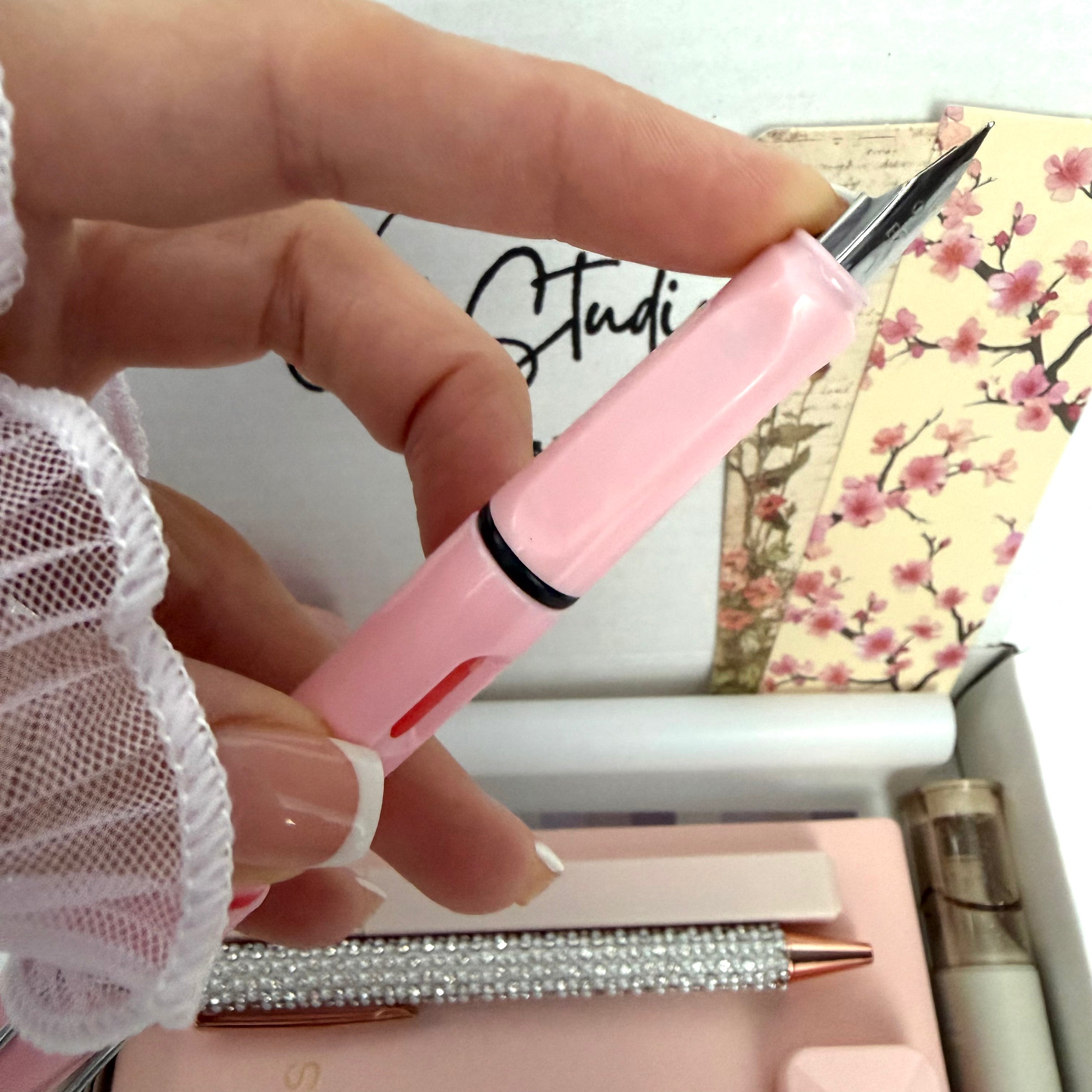 ESSENTIAL STATIONERY SET - SOFT LINEN | STATIONERY GIFT SET FOR HER | CALM NEUTRAL DESK ESSENTIALS