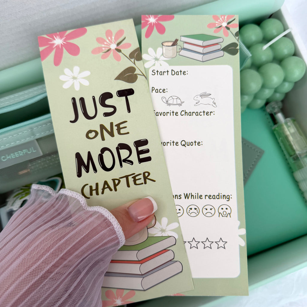 PREMIUM STATIONARY SET - MINT WHISPER | STATIONERY GIFT SET FOR HER | FRESH & REFINED DESK ESSENTIALS