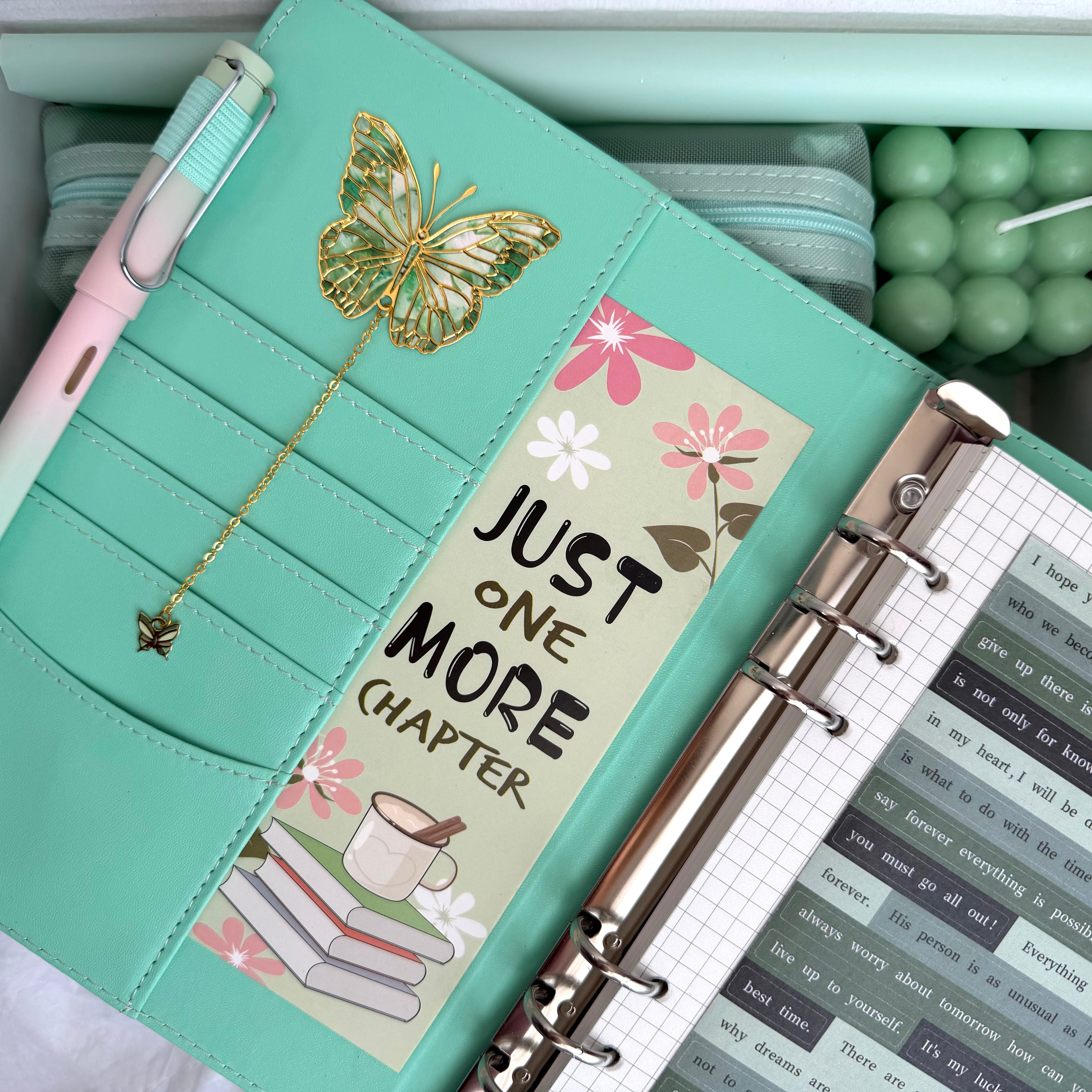 PREMIUM STATIONARY SET - MINT WHISPER | STATIONERY GIFT SET FOR HER | FRESH & REFINED DESK ESSENTIALS