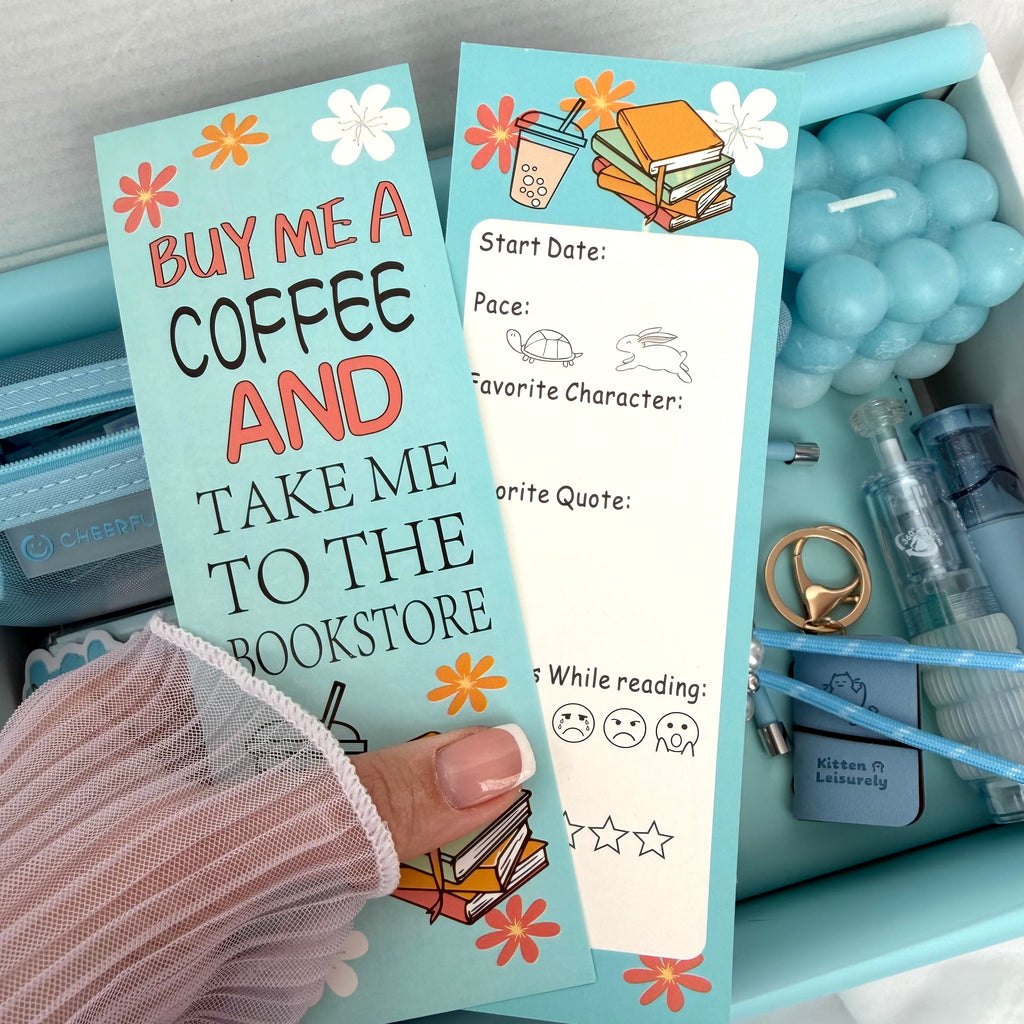 PREMIUM STATIONARY SET - BLUE REVERIE | STATIONERY GIFT SET FOR HER | DREAMY BOOKISH DESK ESSENTIALS