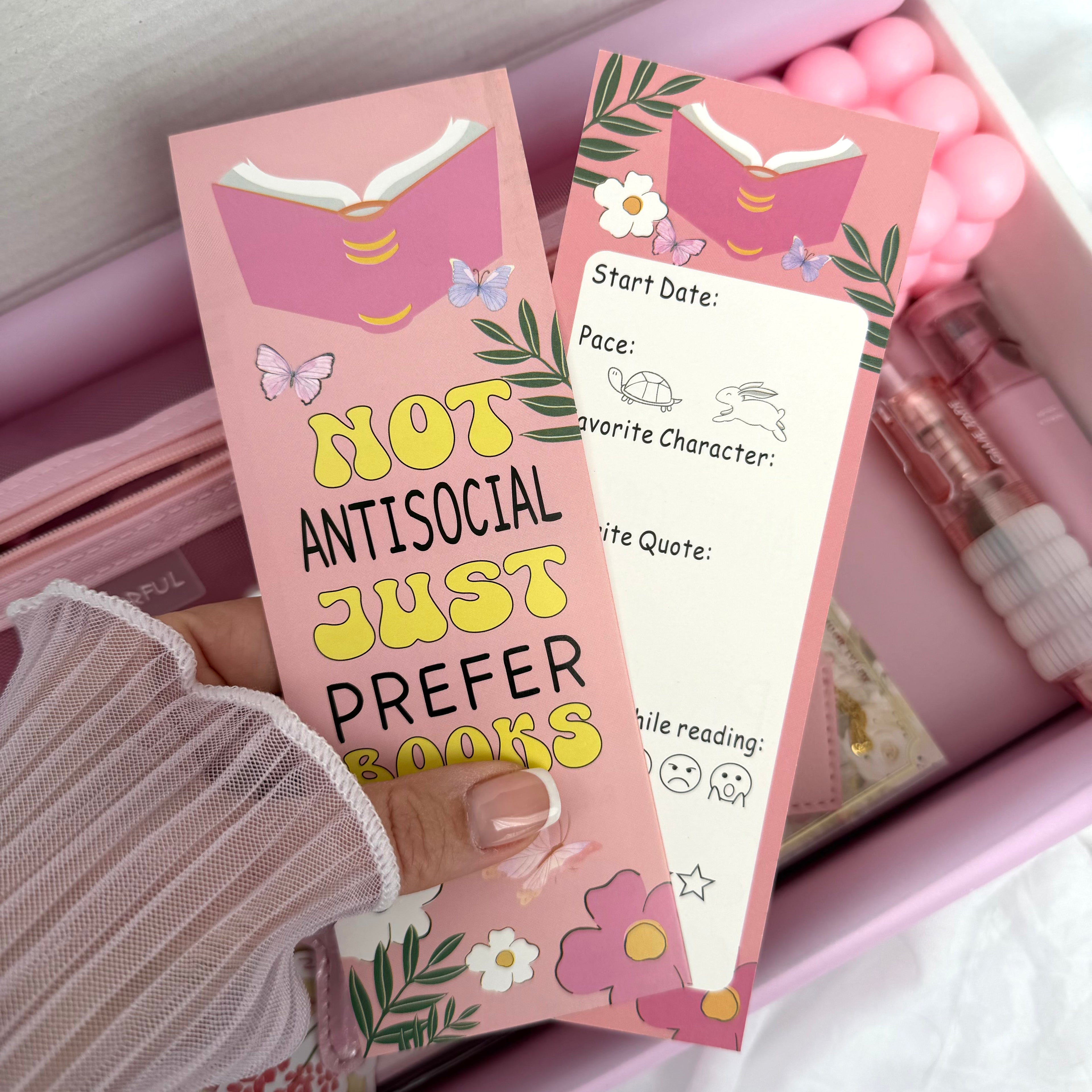 PREMIUM STATIONARY SET - CANDY PINK | STATIONERY GIFT SET FOR HER | PLAYFUL BOOKISH DESK FAVORITES