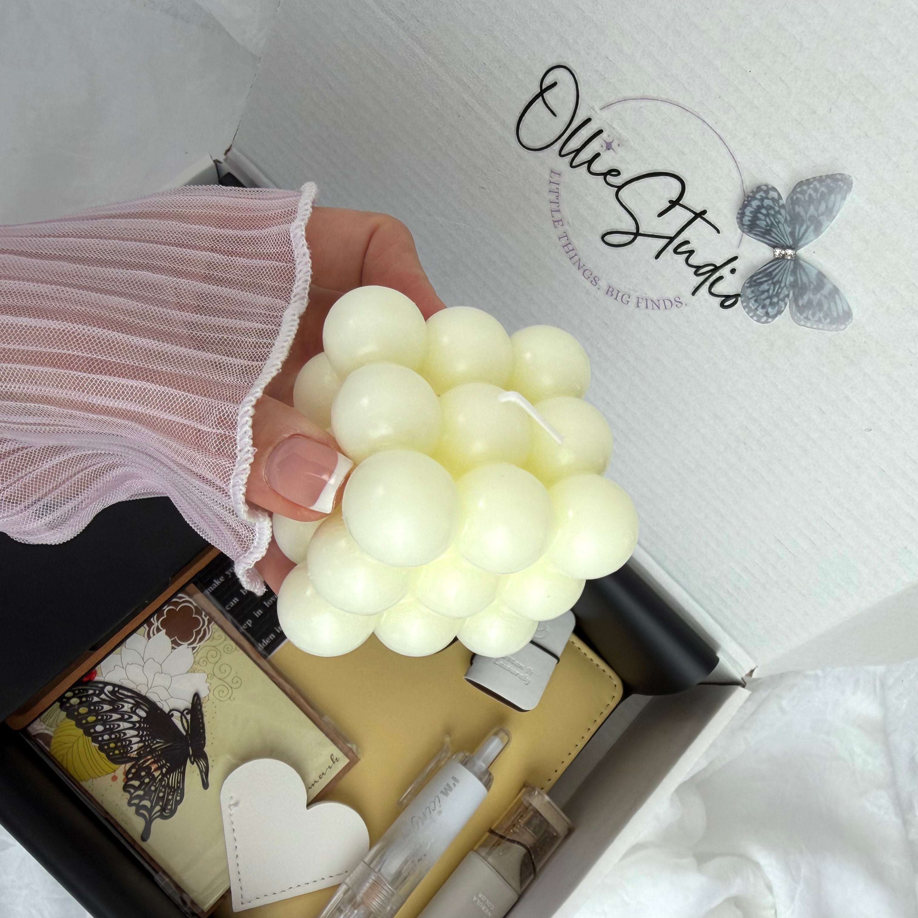 PREMIUM STATIONARY SET - GOLDEN DUSK | STATIONERY GIFT SET FOR HER | MOODY GRAPHIC DESK ESSENTIALS