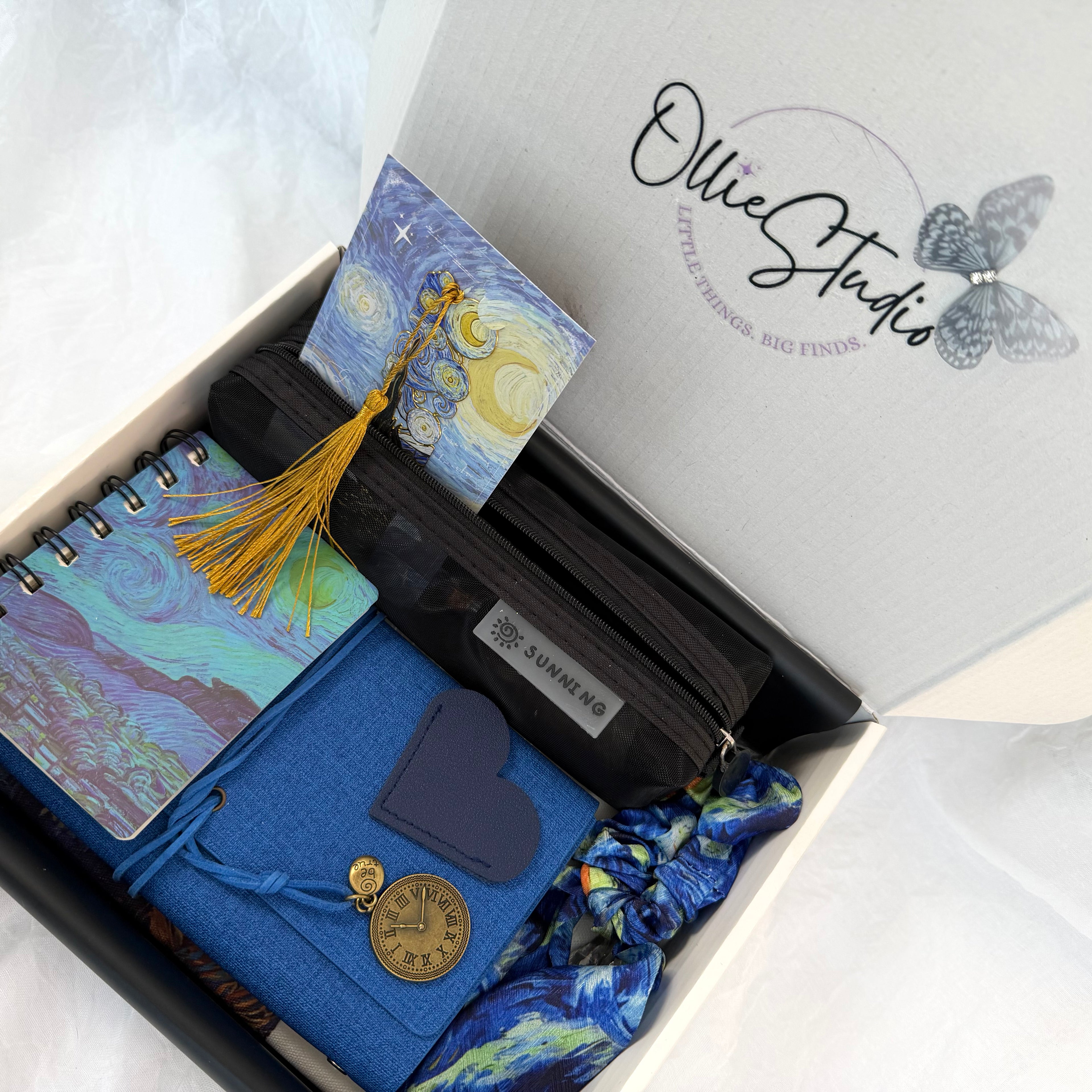 ART STATIONERY SET – VAN GOGH | STARRY NIGHT EDITION | AESTHETIC GIFT SET FOR HER