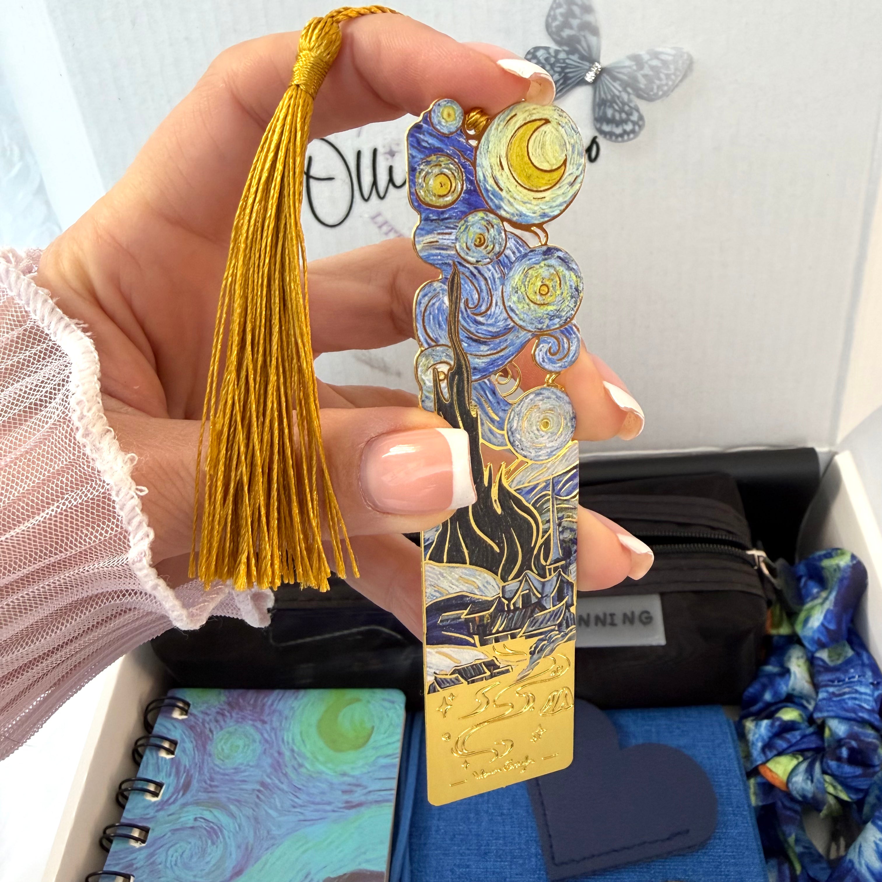 ART STATIONERY SET – VAN GOGH | STARRY NIGHT EDITION | AESTHETIC GIFT SET FOR HER