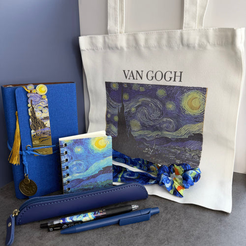 ART STATIONERY SET – VAN GOGH | STARRY NIGHT EDITION | AESTHETIC GIFT SET FOR HER