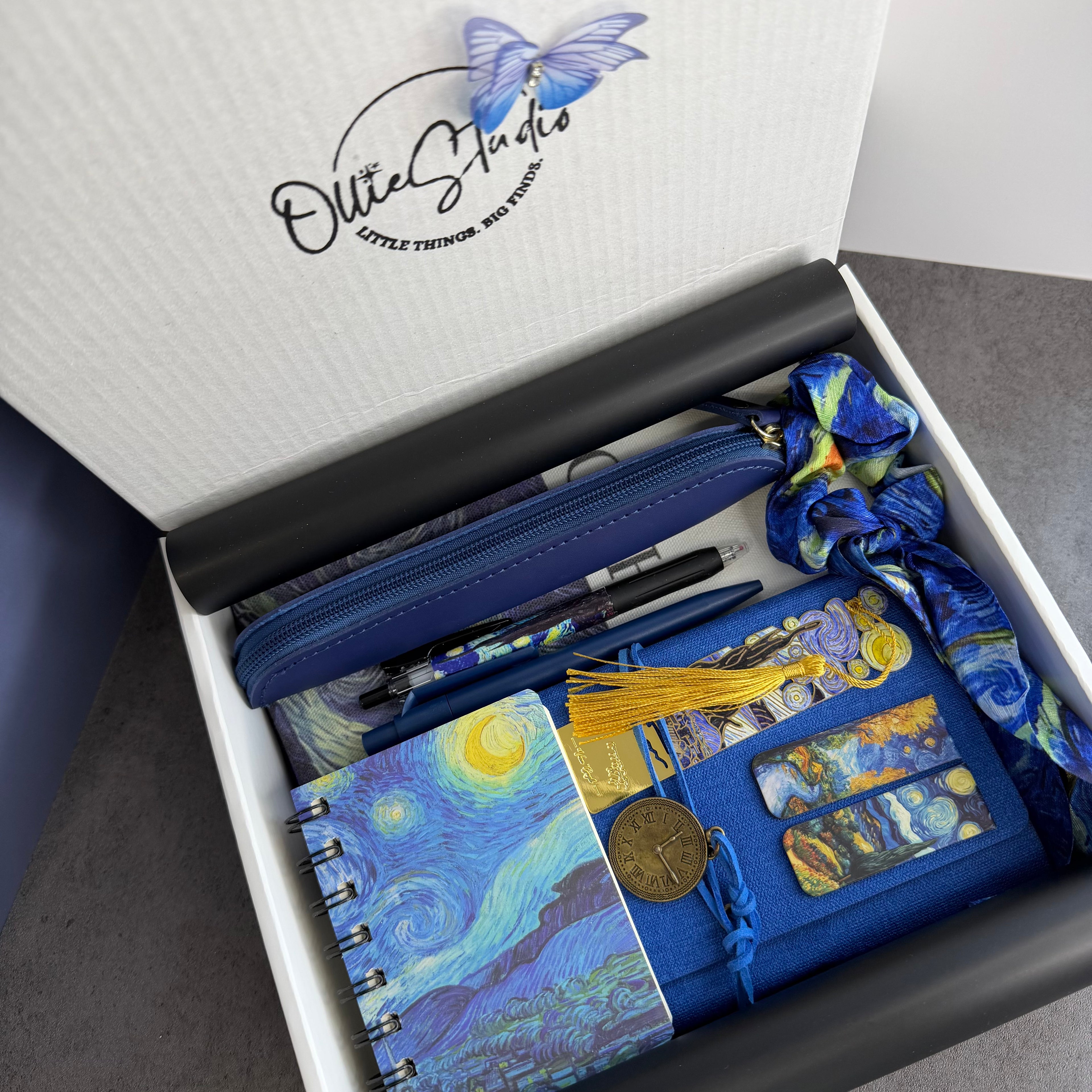 ART STATIONERY SET – VAN GOGH | STARRY NIGHT EDITION | AESTHETIC GIFT SET FOR HER