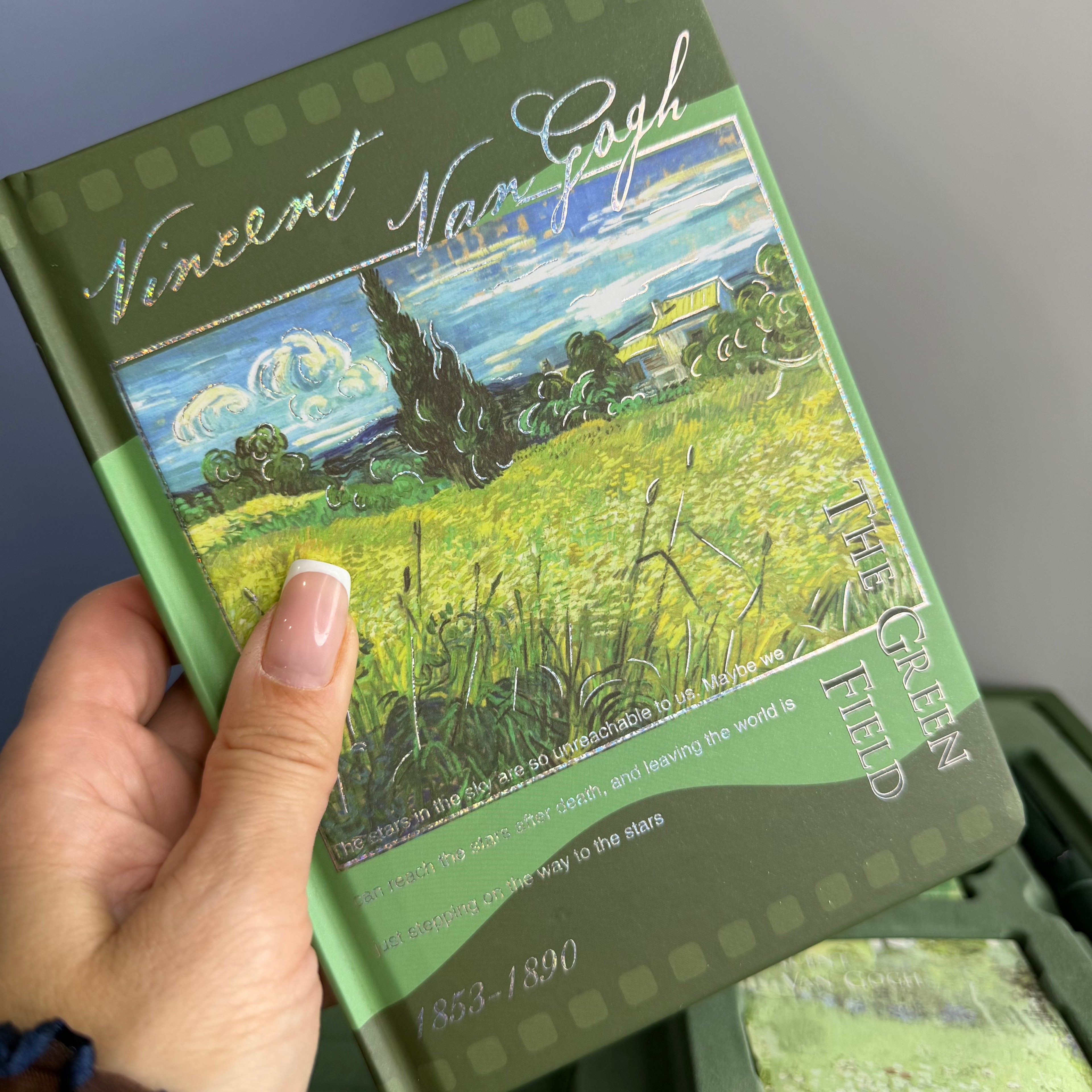 ART STATIONERY SET – VAN GOGH | GREEN FIELD EDITION | AESTHETIC GIFT SET