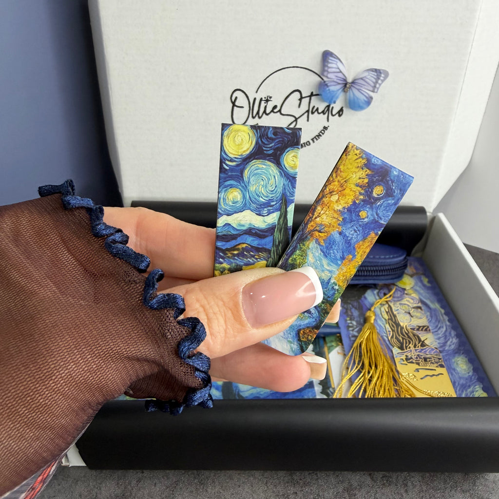 ART STATIONERY SET – VAN GOGH | STARRY NIGHT JOURNAL EDITION