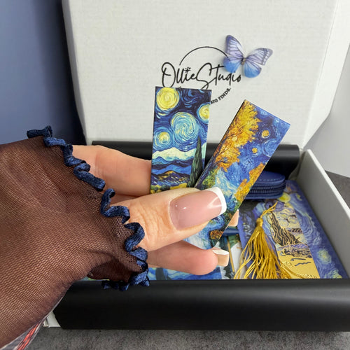 ART STATIONERY SET – VAN GOGH | STARRY NIGHT JOURNAL EDITION