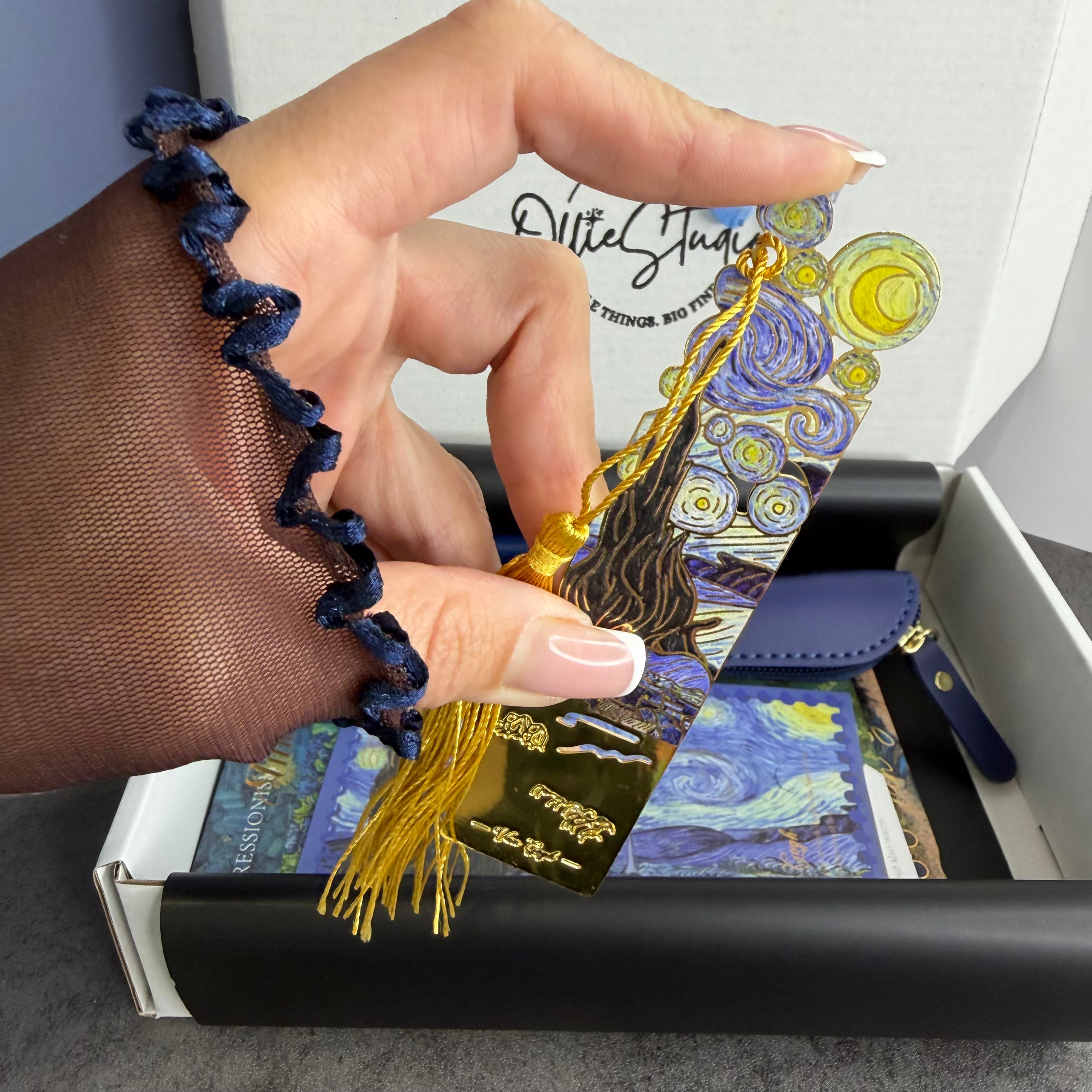 ART STATIONERY SET – VAN GOGH | STARRY NIGHT JOURNAL EDITION
