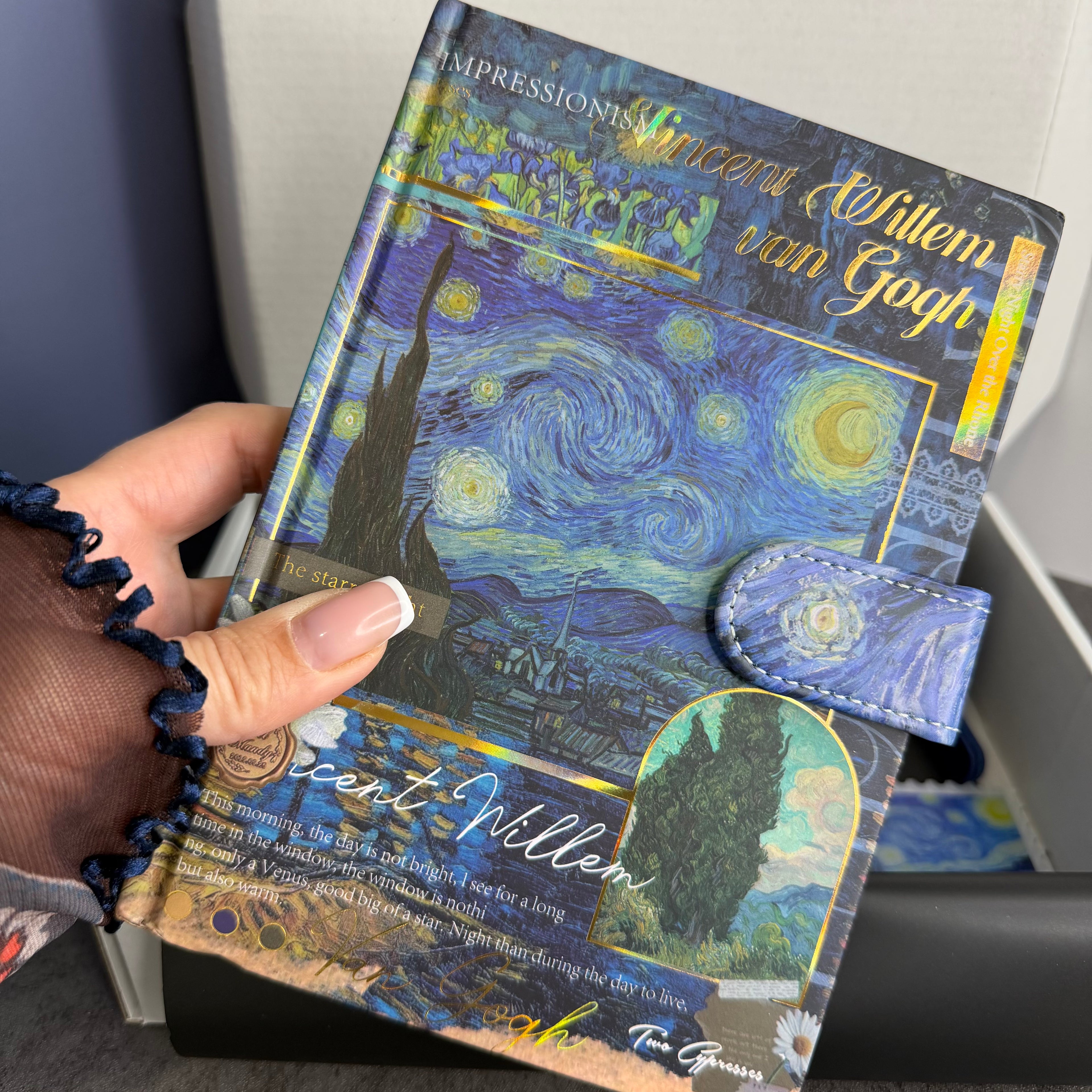 ART STATIONERY SET – VAN GOGH | STARRY NIGHT JOURNAL EDITION
