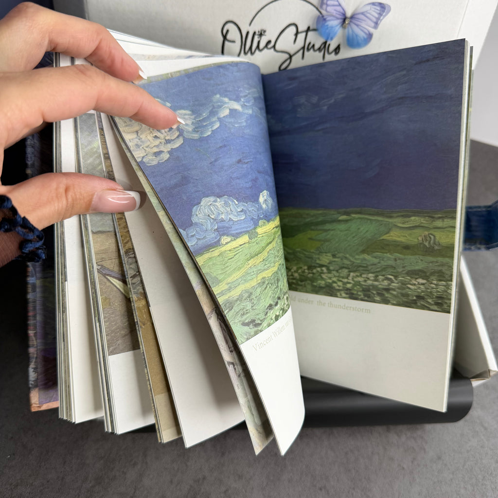ART STATIONERY SET – VAN GOGH | STARRY NIGHT JOURNAL EDITION