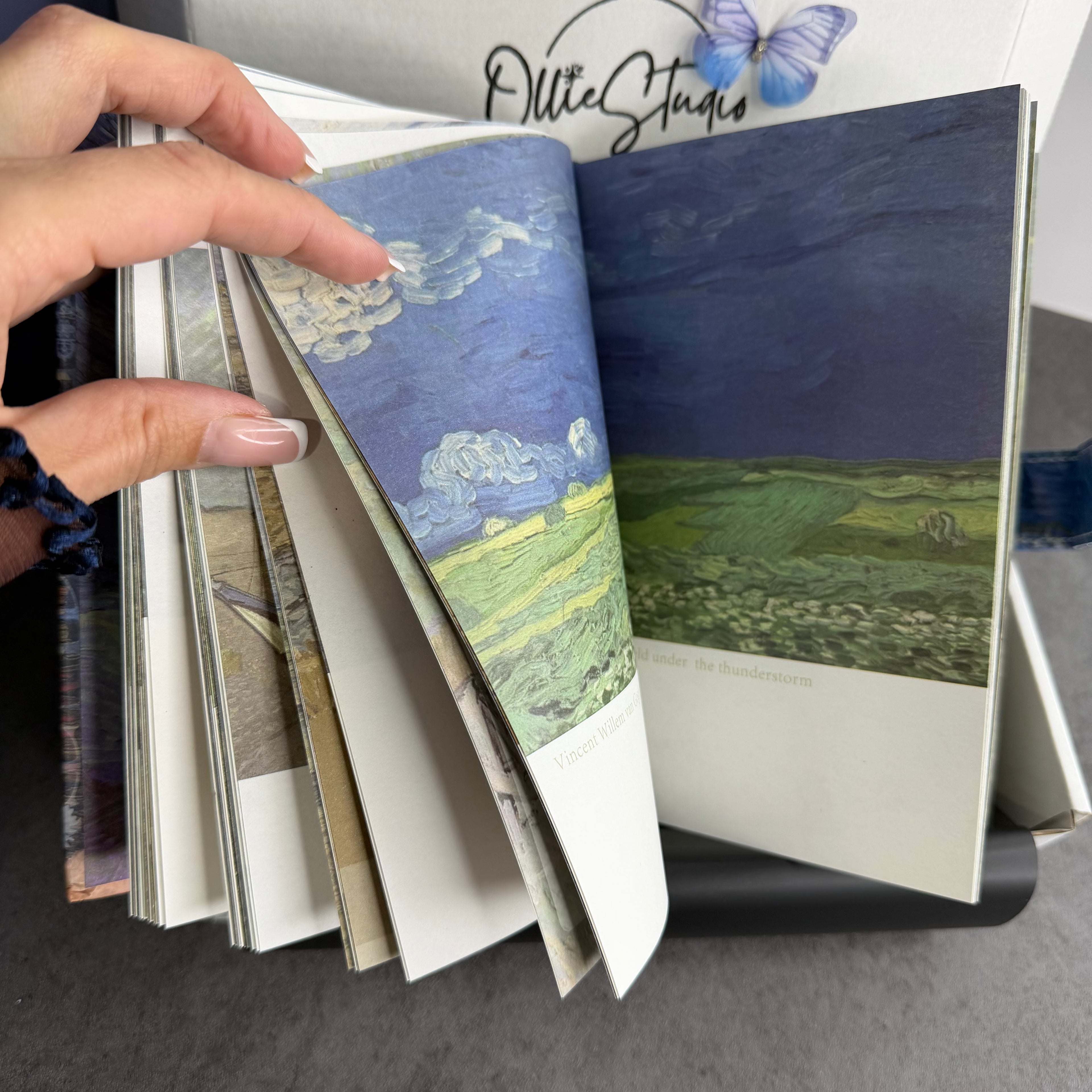ART STATIONERY SET – VAN GOGH | STARRY NIGHT JOURNAL EDITION