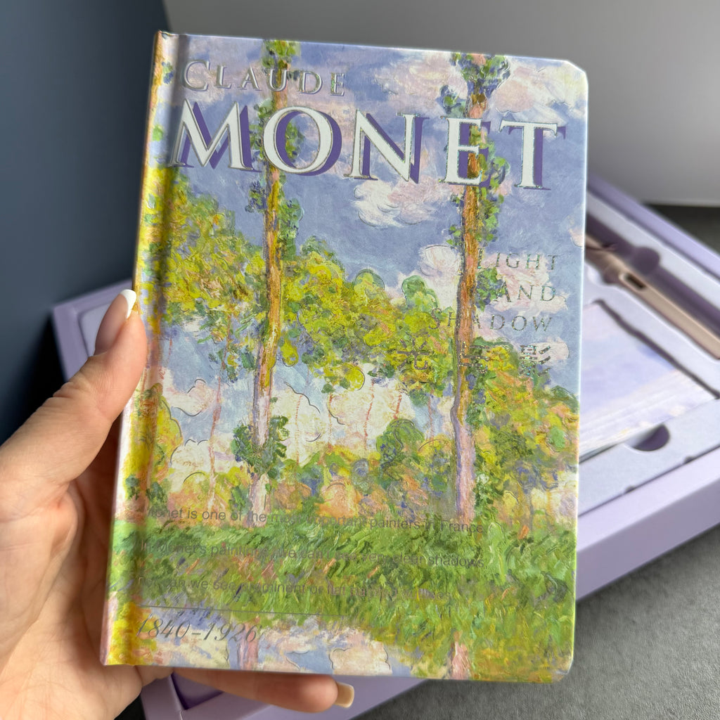 CLAUDE MONET STATIONERY SET | GARDEN LIGHT EDITION | AESTHETIC GIFT SET