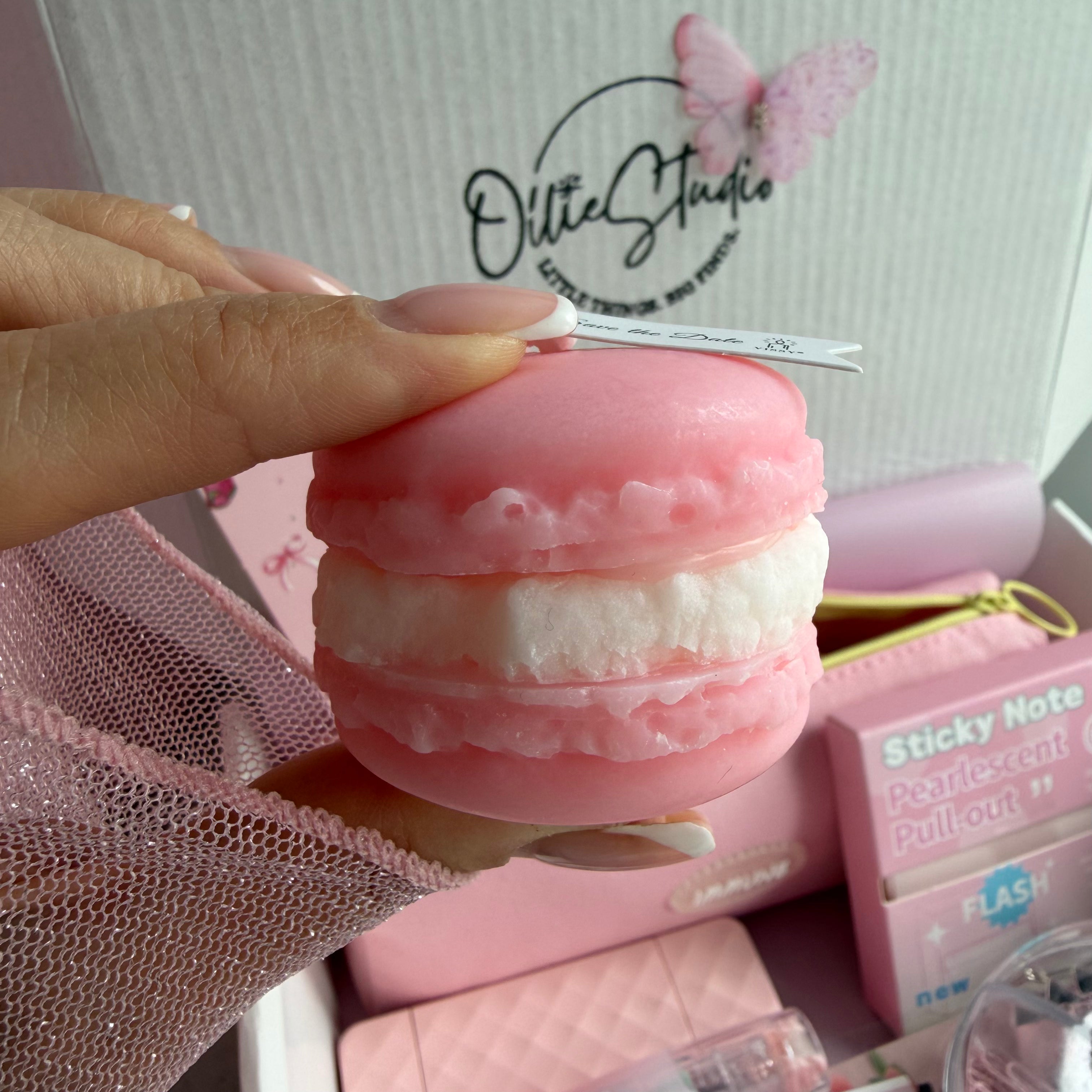 PINK MACARON DREAM | STATIONERY BUNDLE | DESK ESSENTIALS