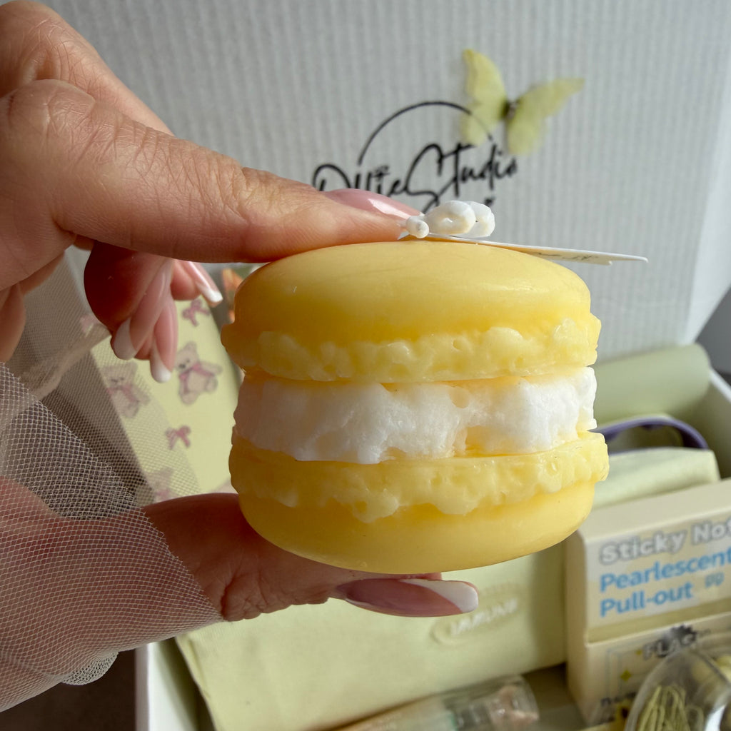 LEMON MACARON DREAM | STATIONERY BUNDLE | DESK ESSENTIALS